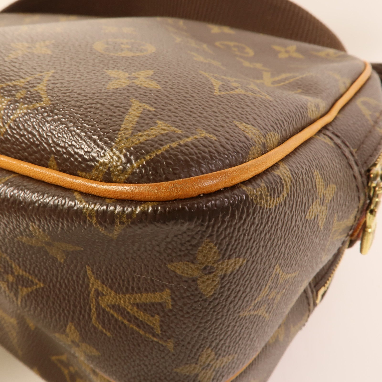 LOUIS VUITTON Monogram Reporter PM肩背袋