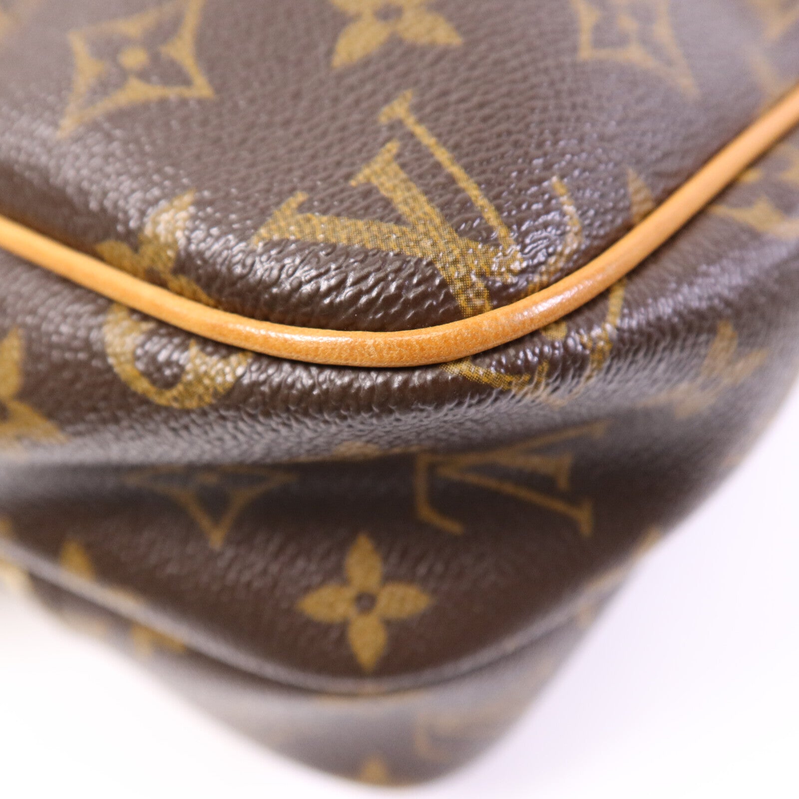 LOUIS VUITTON Monogram Reporter PM金扣肩背袋