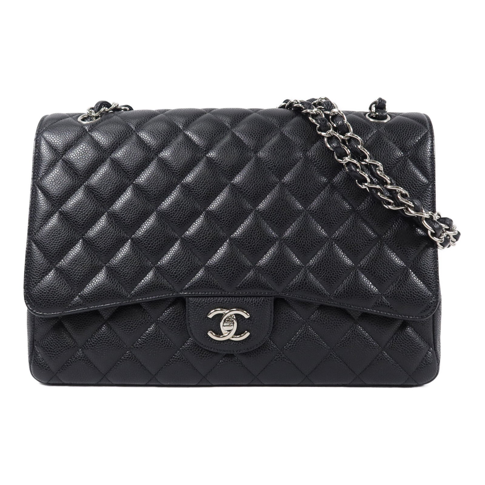 CHANEL Maxi Classic鏈帶肩背袋