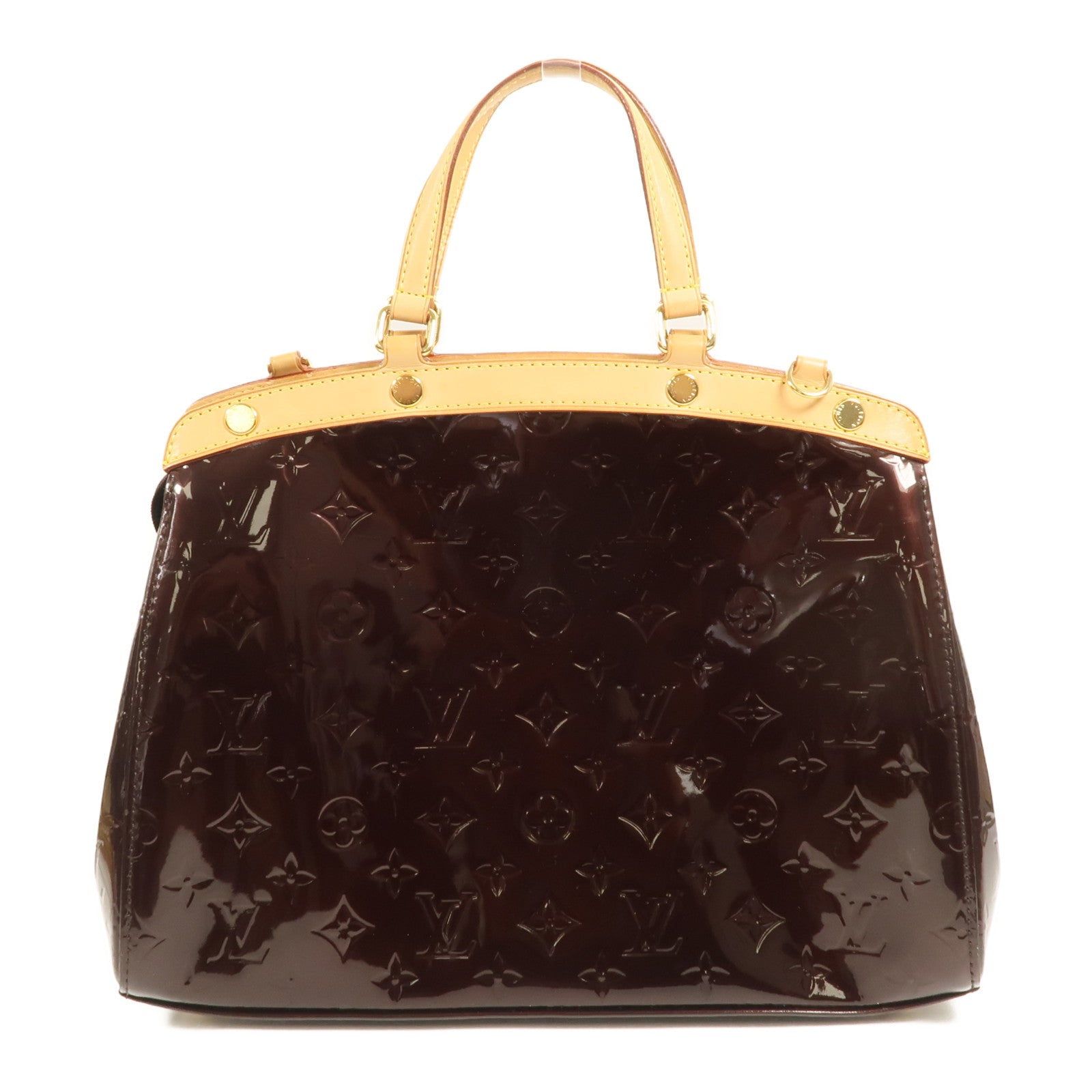 LOUIS VUITTON Vernis Brea MM手挽肩背兩用袋