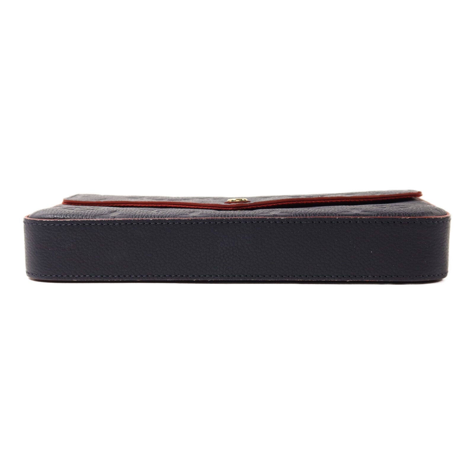 LOUIS VUITTON Monogram Empreinte Pochette Felicie金扣鏈帶肩背袋