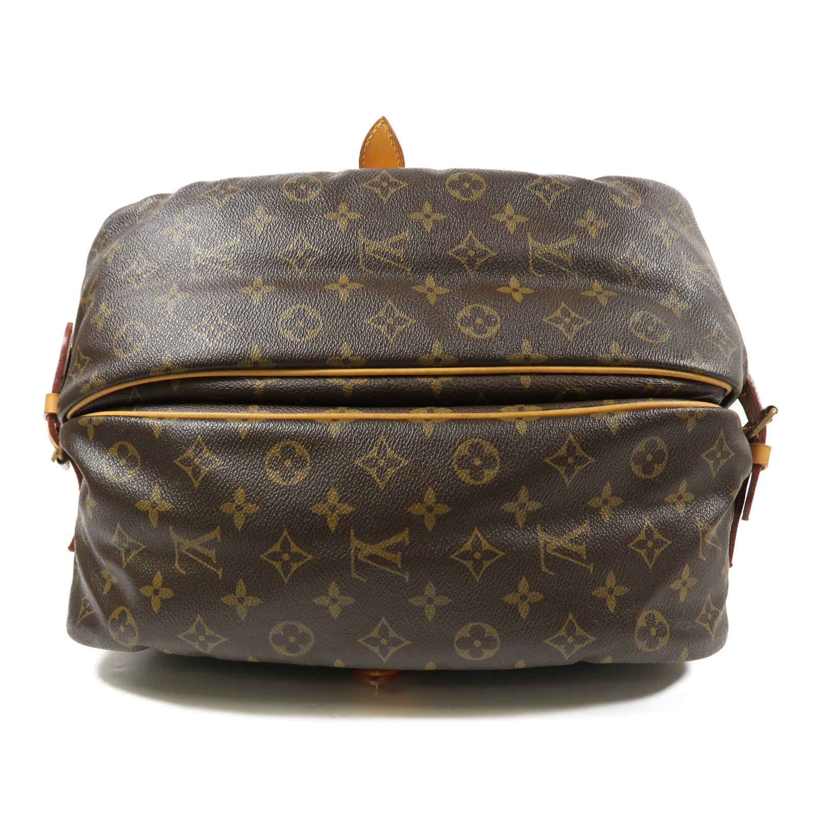 LOUIS VUITTON Monogram Saumur 35金扣肩背袋