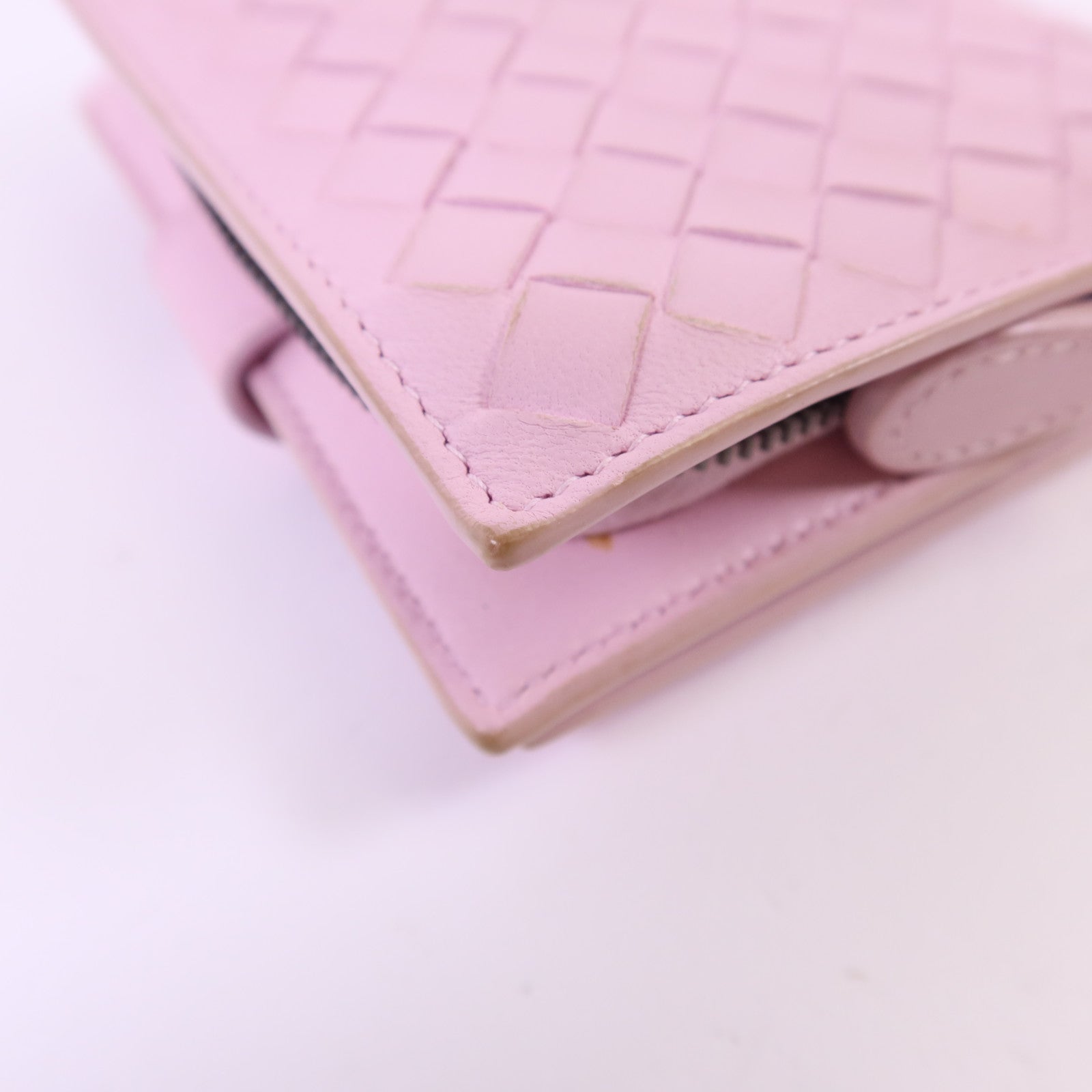 BOTTEGA VENETA 【激減優惠】羊皮皮革Bifold Wallet錢包