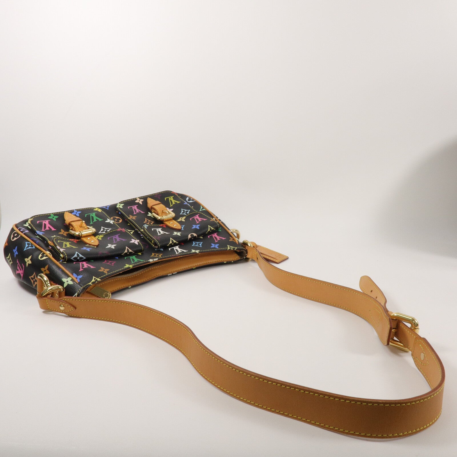 LOUIS VUITTON Monogram Multicolore Ladge GM肩背袋