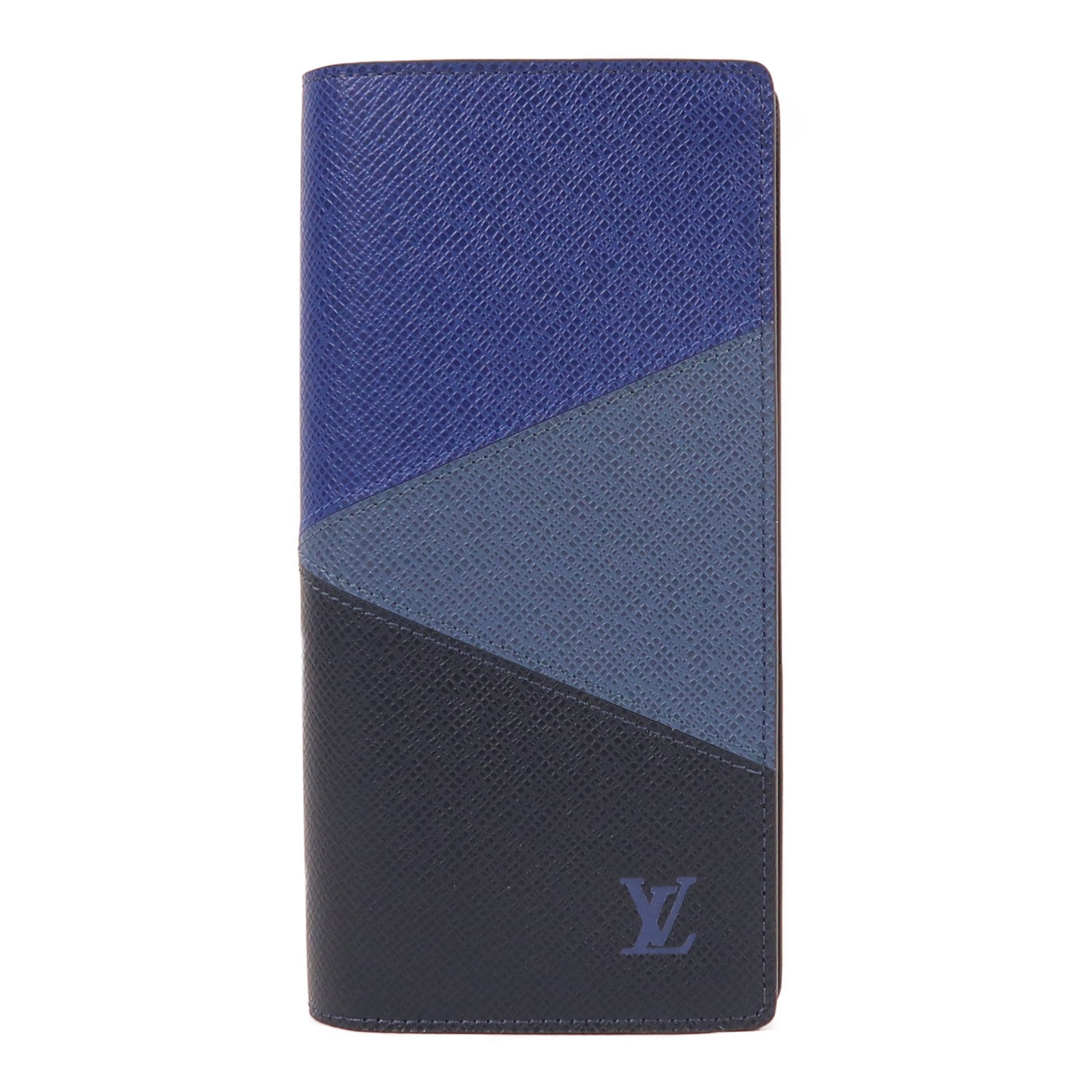 LOUIS VUITTON Taiga Long Wallet銀扣長錢包