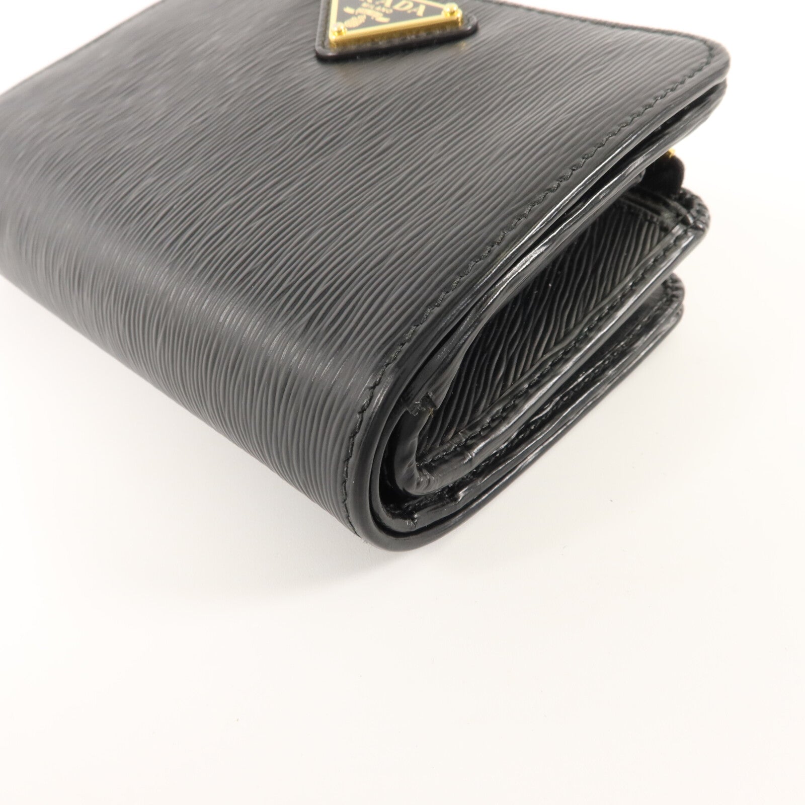 PRADA Saffiano皮革Bifold Wallet錢包