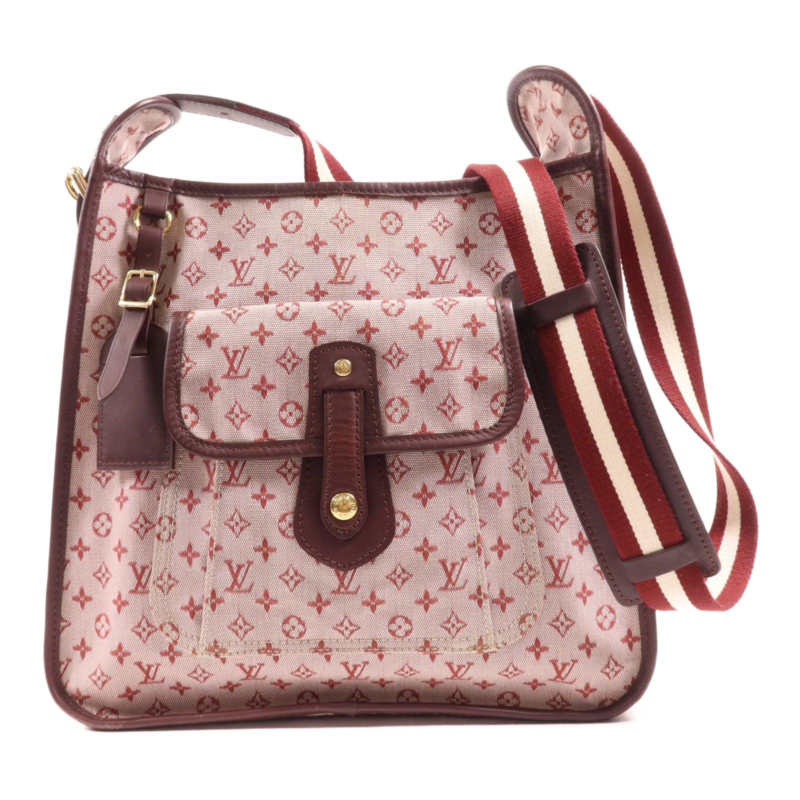 LOUIS VUITTON Monogram Mini Mary Kate金扣肩背袋