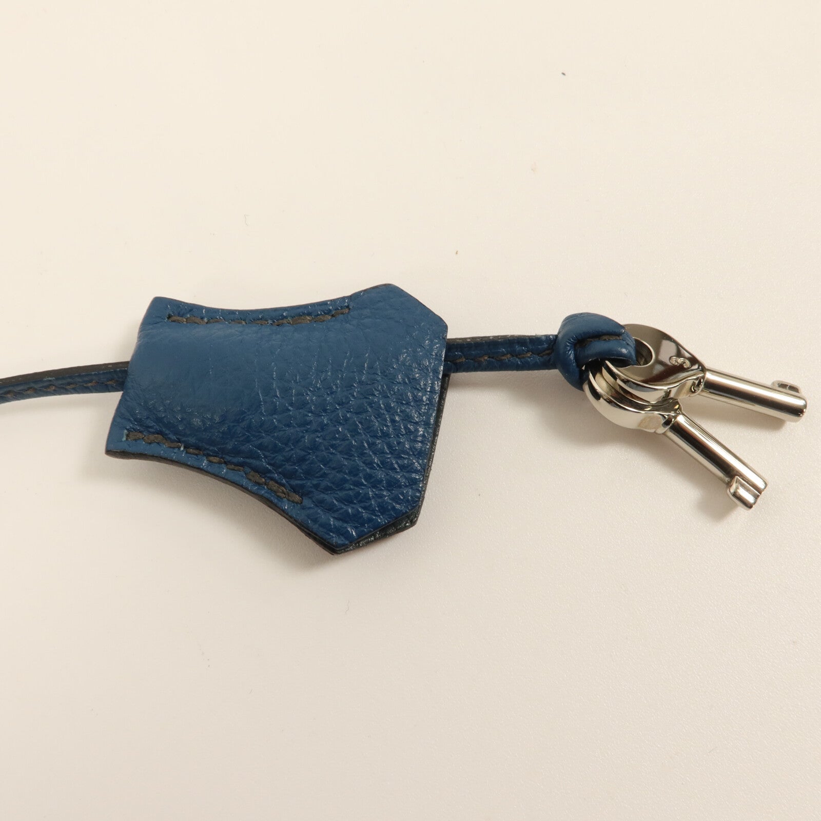 HERMES Togo皮革Sac A Depeches 38手挽袋Bleu Izmir
