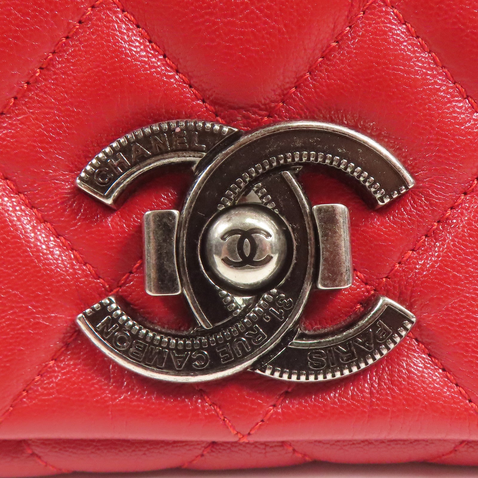 CHANEL 牛皮皮革Shoulder Bag鏈帶肩背袋