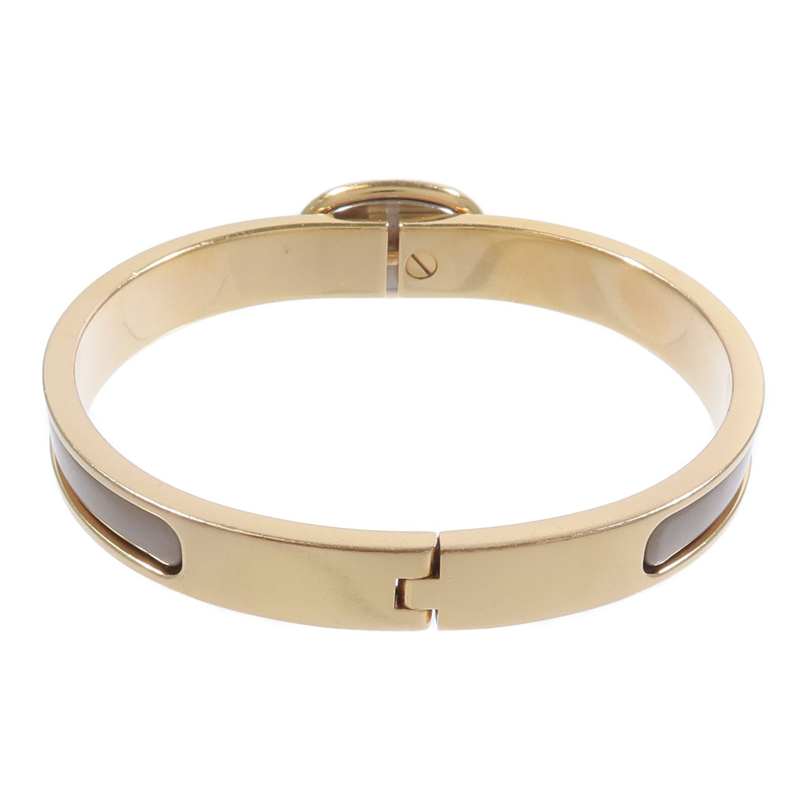 HERMES 金屬/琺瑯Mini Clic Chaine D'Ancre Bracelet手鐲Chai