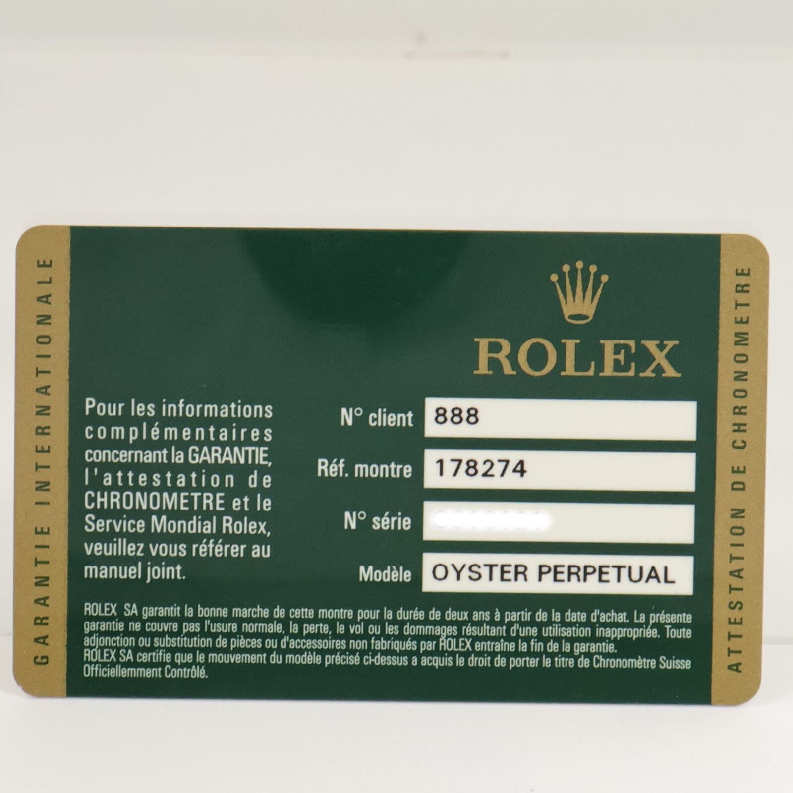 ROLEX Datejust 178274
