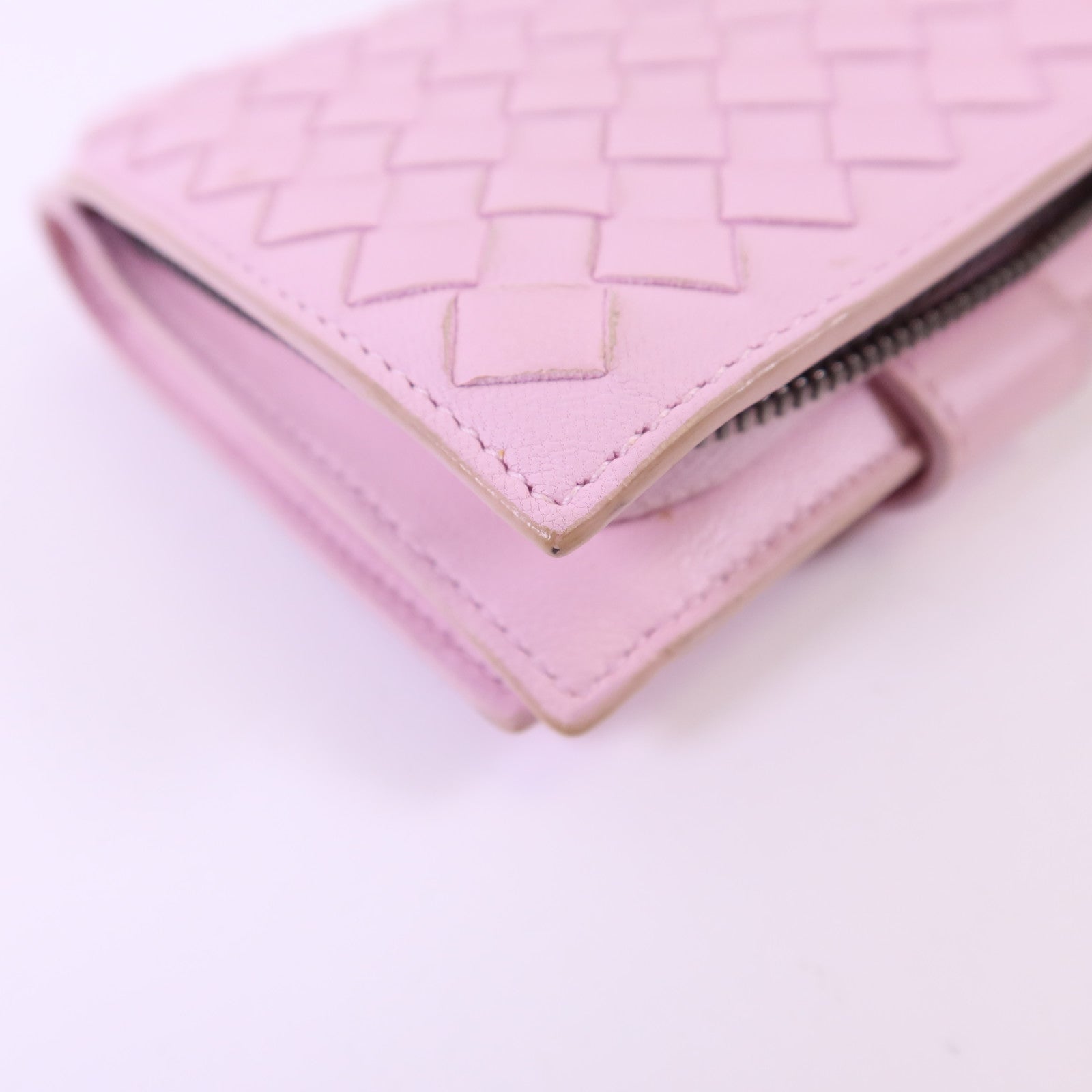 BOTTEGA VENETA 【激減優惠】羊皮皮革Bifold Wallet錢包