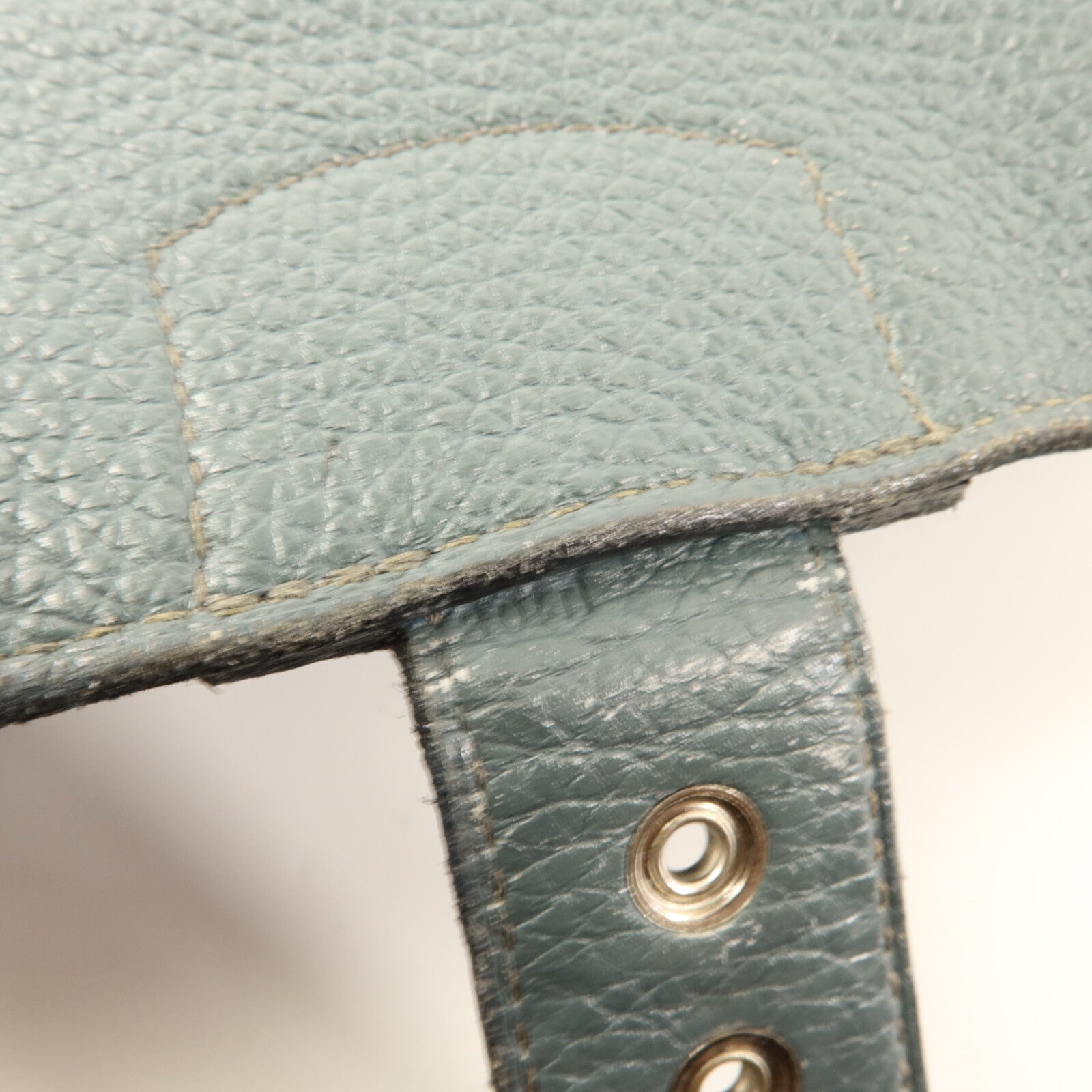 HERMES Togo皮革Sac A Depeches 38手挽袋Bleu Izmir