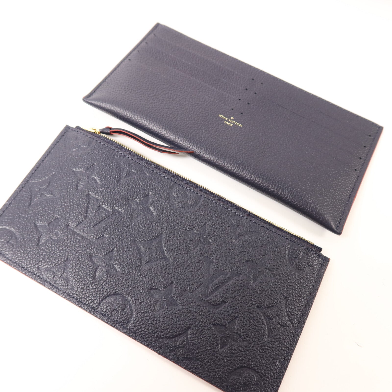 LOUIS VUITTON Monogram Empreinte Pochette Felicie金扣鏈帶肩背袋