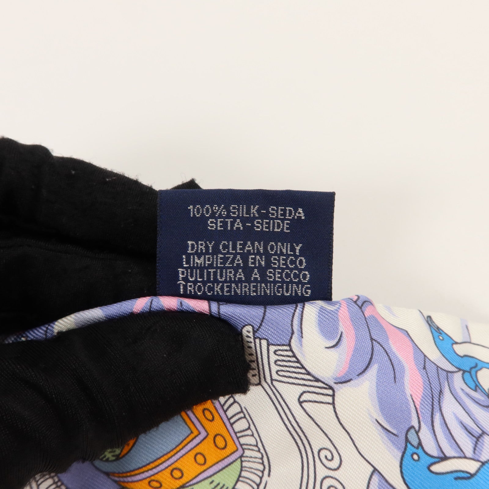 HERMES 絲質Twilly絲巾
