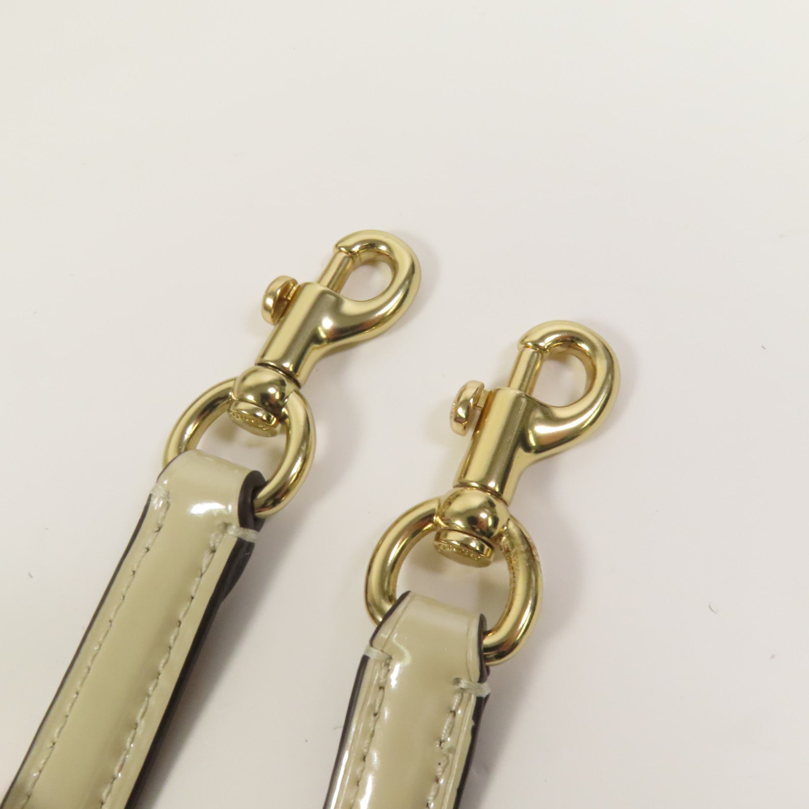 COACH 漆皮皮革Nina Small Tote金扣手挽肩背兩用袋