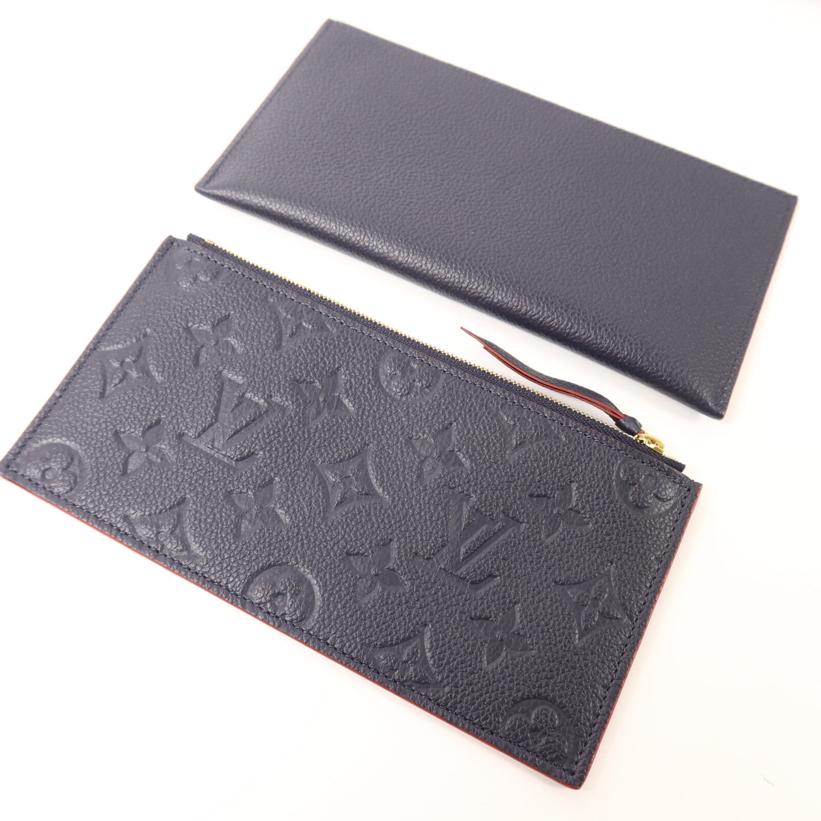 LOUIS VUITTON Monogram Empreinte Pochette Felicie金扣鏈帶肩背袋