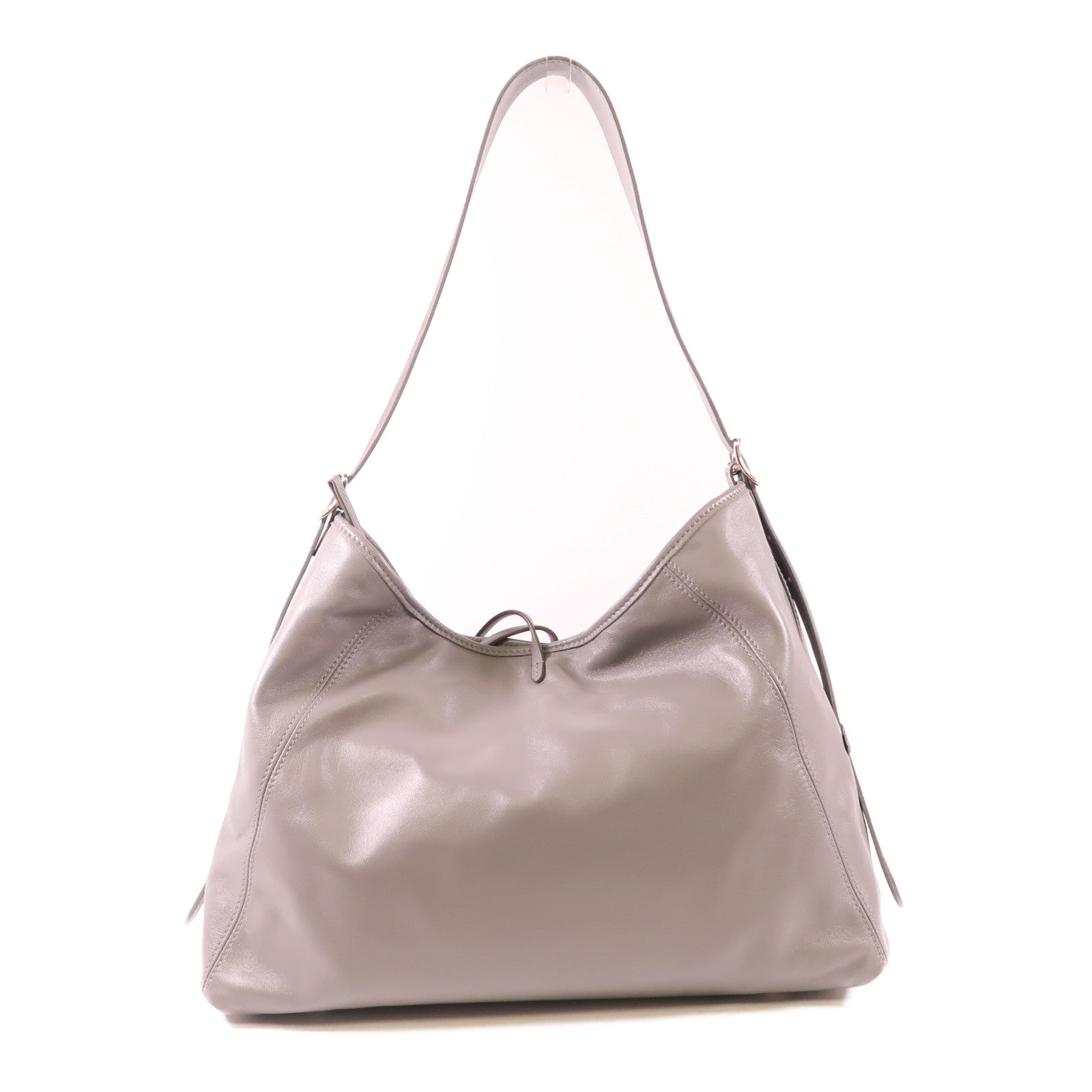 LOUIS VUITTON 羊皮皮革CarryAll Vibe MM銀扣肩背袋