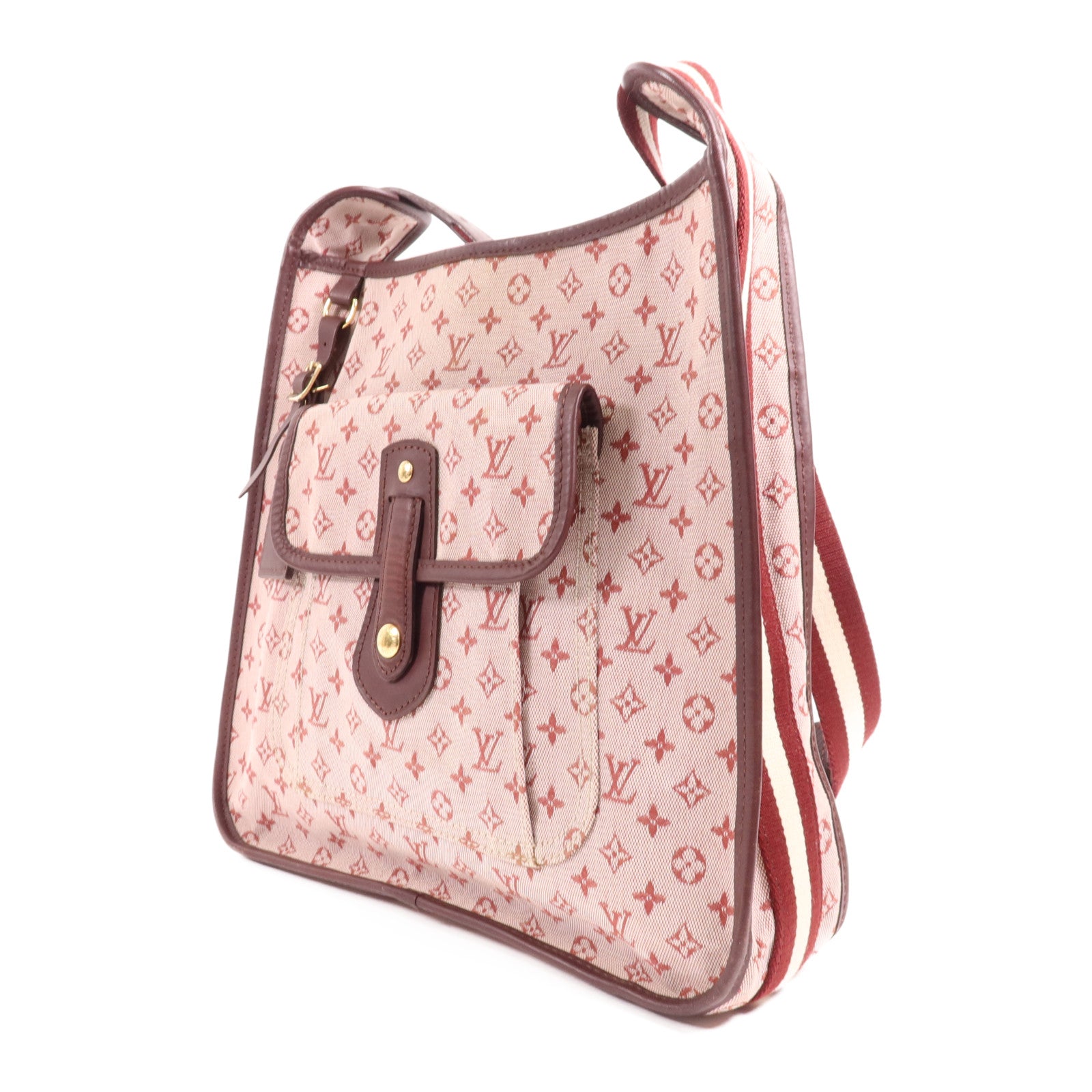 LOUIS VUITTON Monogram Mini Mary Kate金扣肩背袋