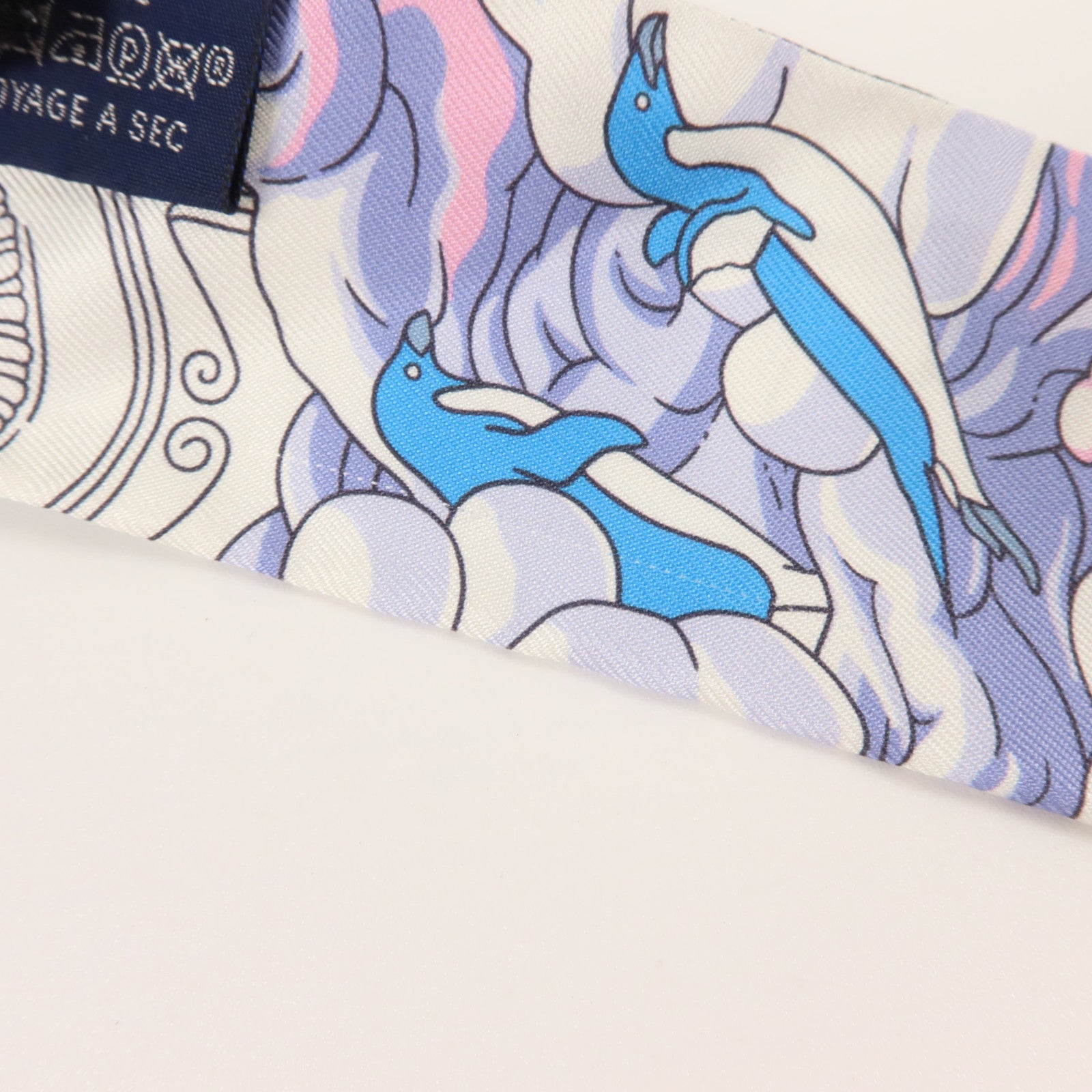HERMES 絲質Twilly絲巾
