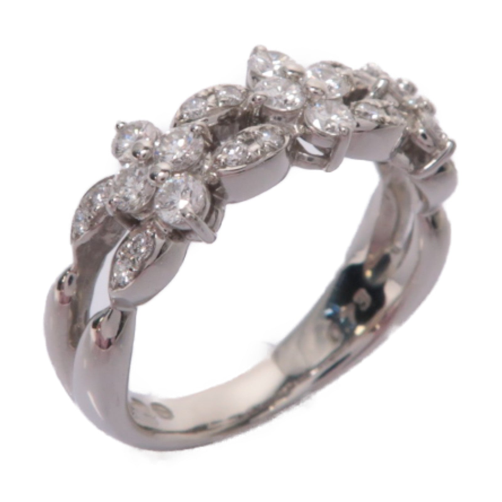 JEWELRY 【激減優惠】PT900鉑金Diamond Ring 0.73ct鑽石戒指US#7