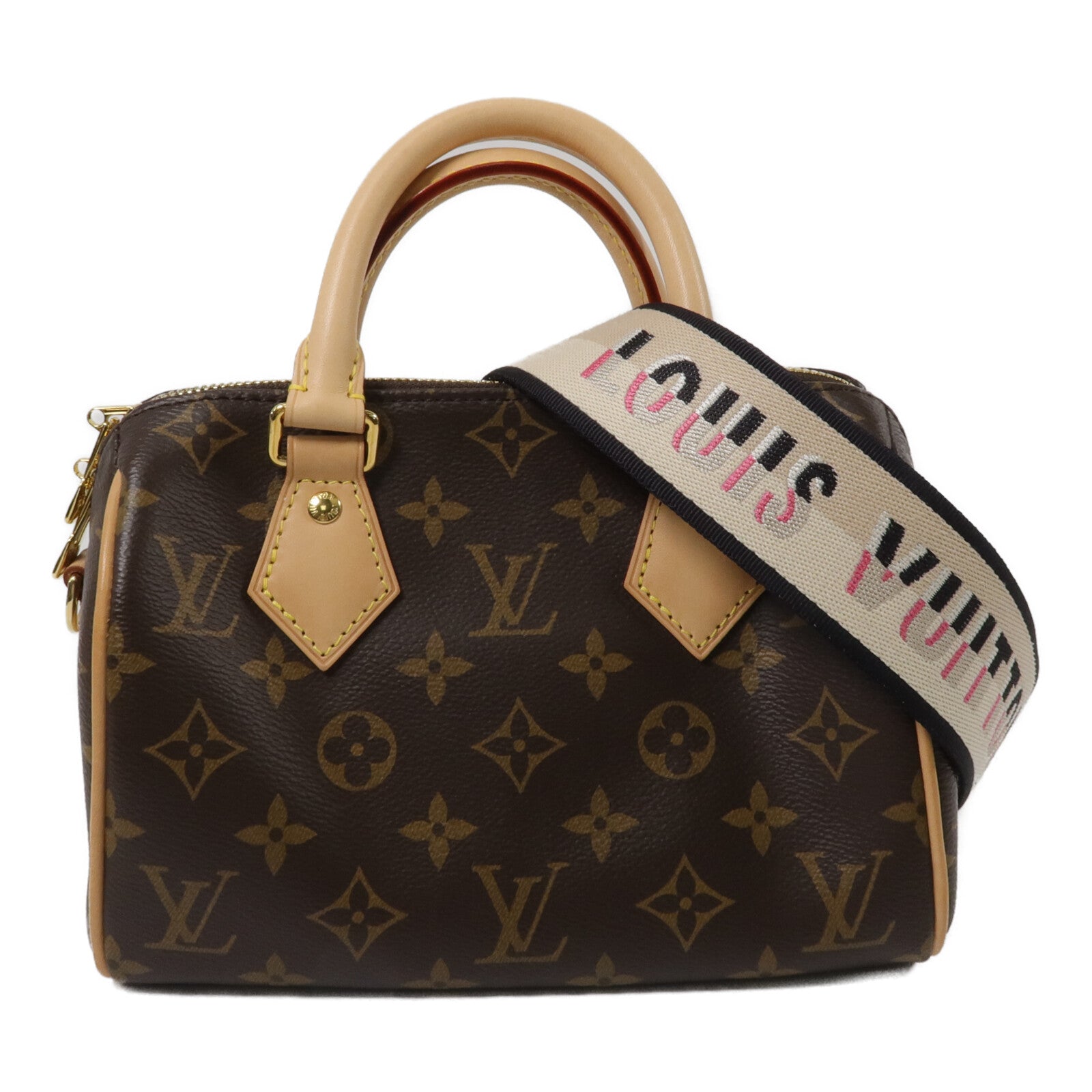 LOUIS VUITTON Monogram Speedy Bandouliere 20手挽肩背兩用袋