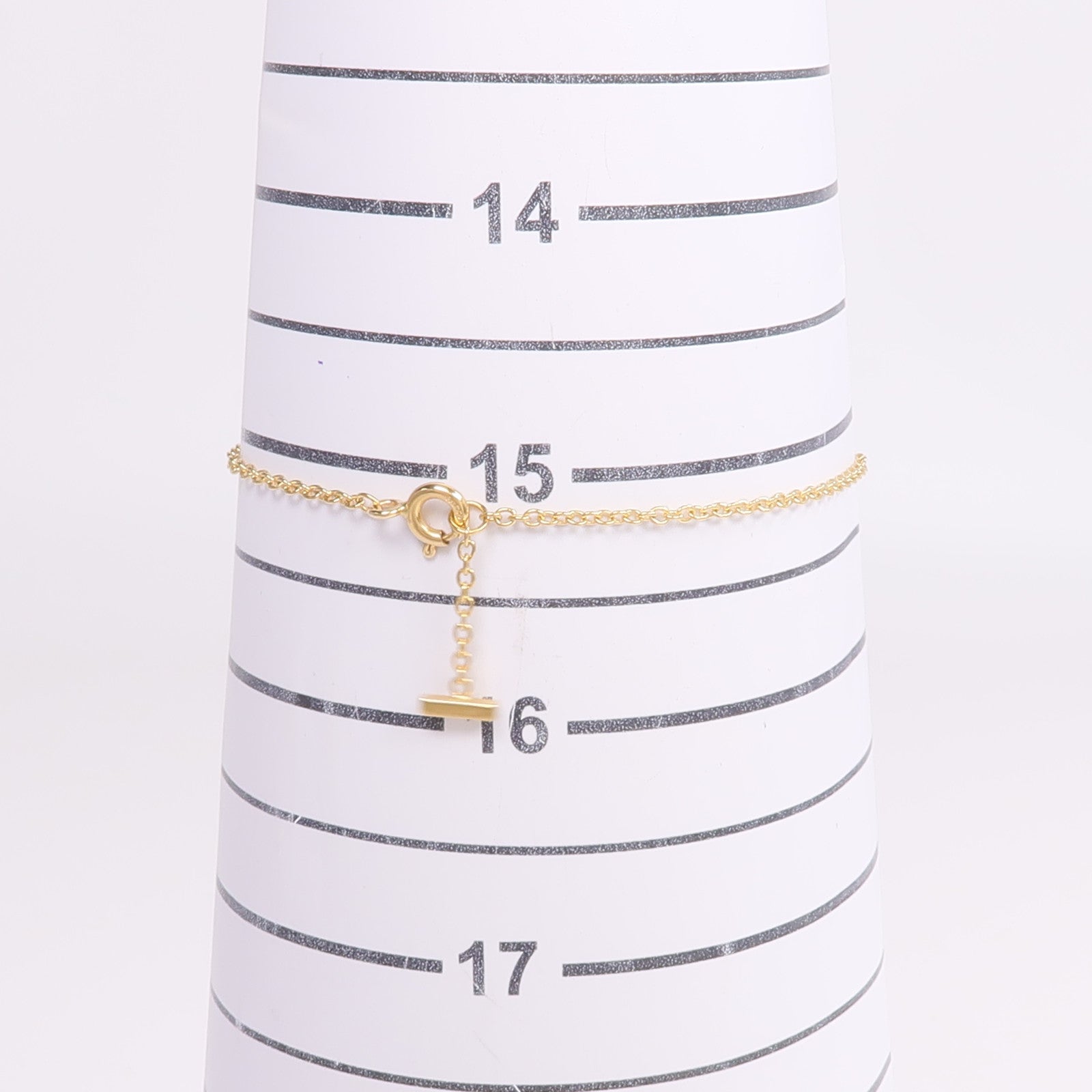 TIFFANY＆CO 18K黃金T Smile Bracelet手鏈
