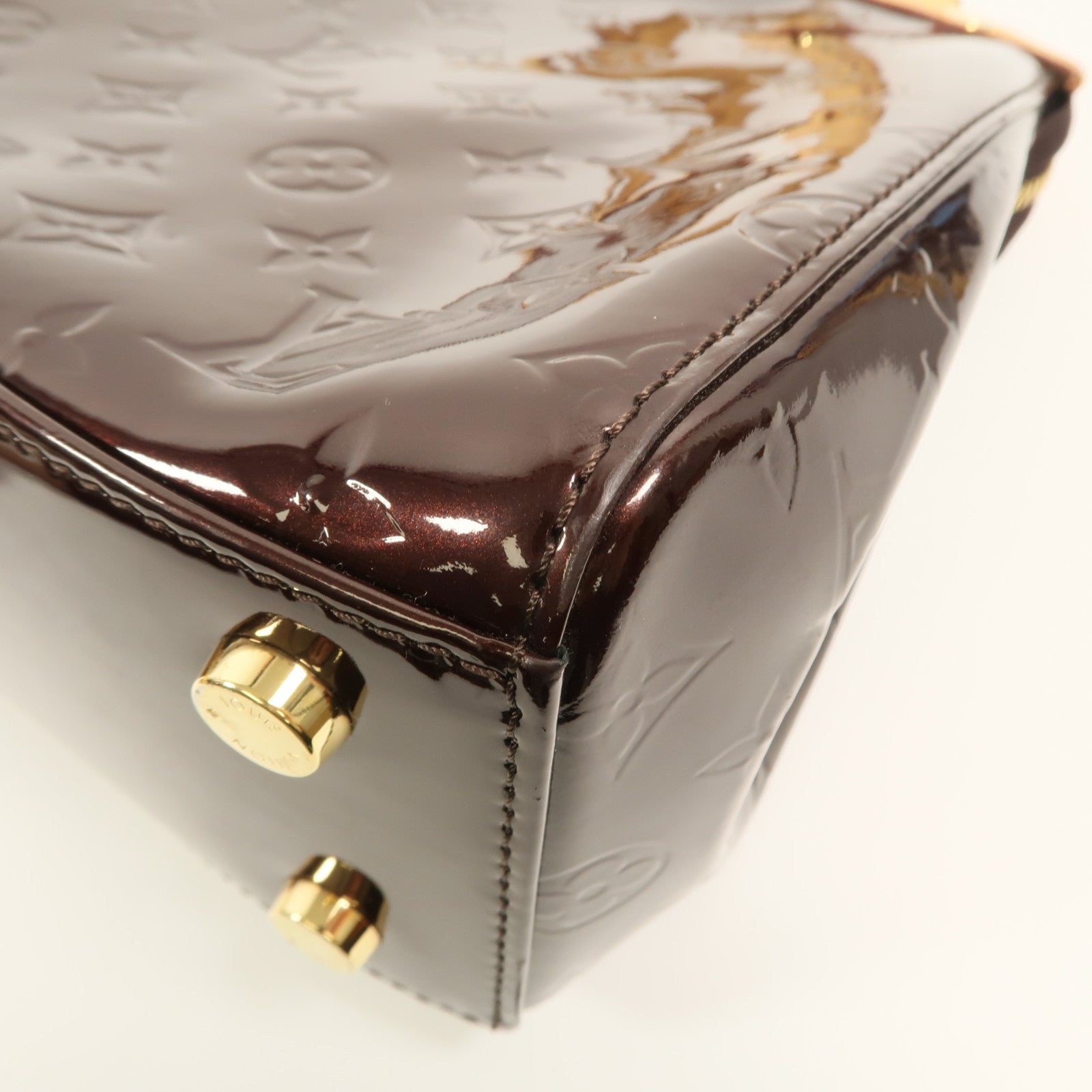 LOUIS VUITTON Vernis Brea MM手挽肩背兩用袋