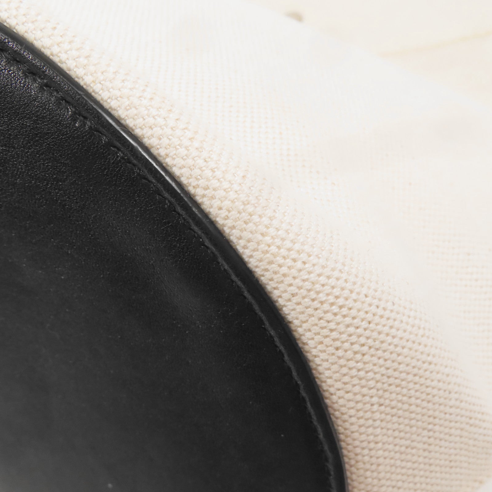 SAINT LAURENT 帆布Rive Gauche Bucket Shoulder Bag銀扣肩背袋