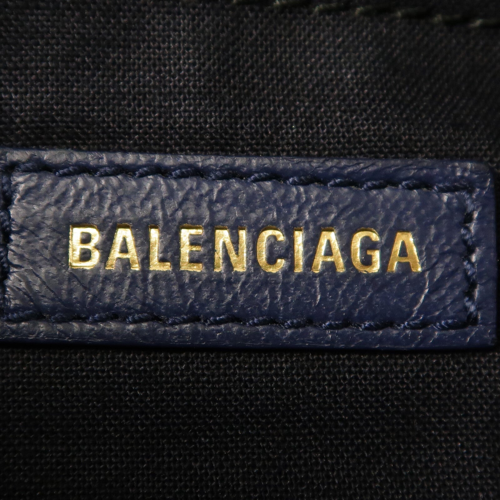 BALENCIAGA 羊皮皮革Mini City金扣肩背袋