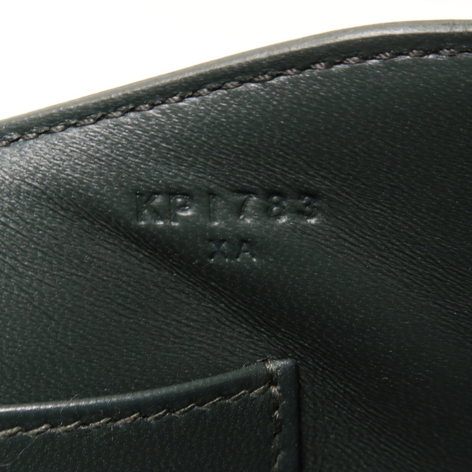 HERMES Epsom皮革Constance Elan肩背袋Vert Mangrove