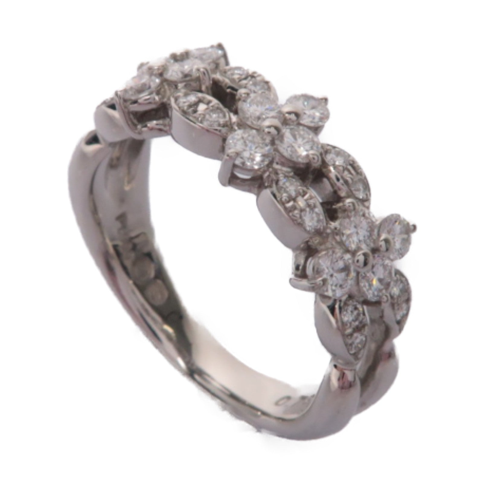 JEWELRY 【激減優惠】PT900鉑金Diamond Ring 0.73ct鑽石戒指US#7