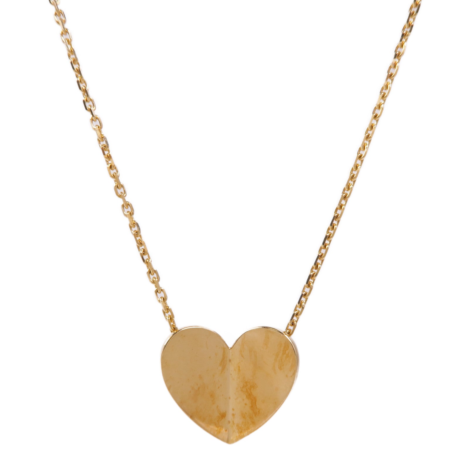 Van Cleef & Arpels 【激減優惠】18K黃金Frivole Heart Pendant項鍊