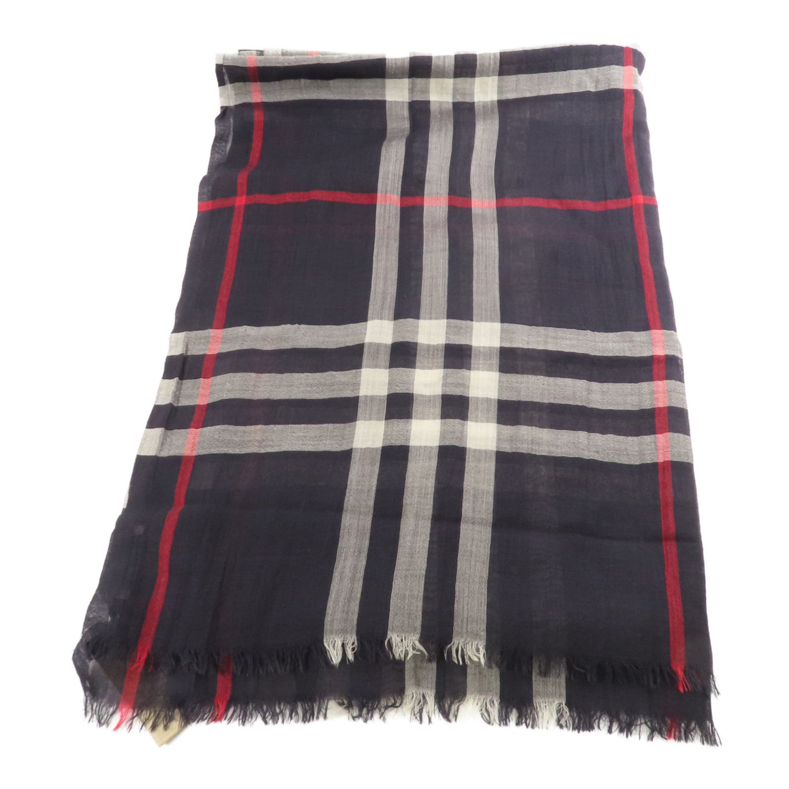 BURBERRY 絲質/羊毛Scarf絲巾