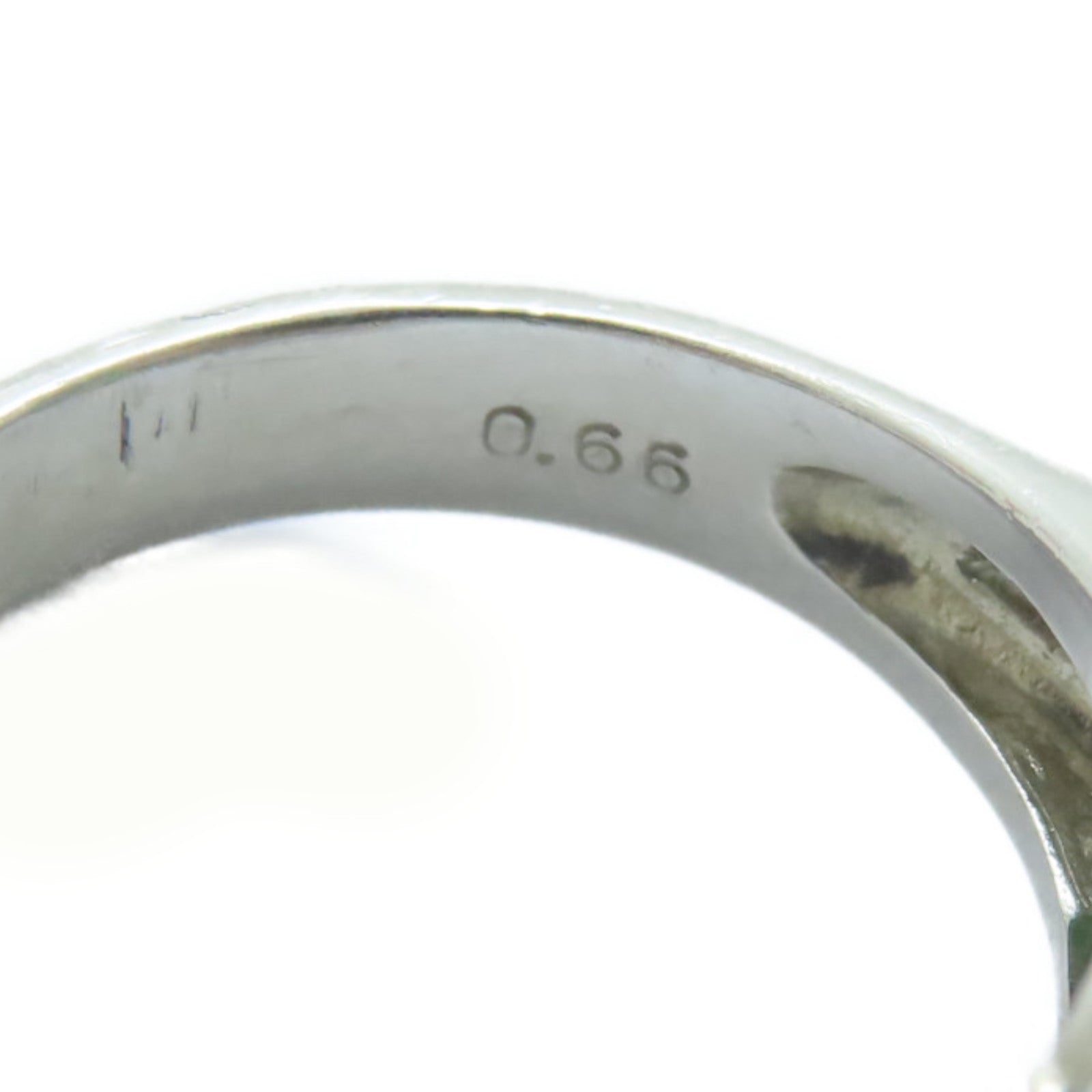 JEWELRY 【激減優惠】PT900鉑金Emerald Ring 2.84ct綠寶石/0.66ct鑽石戒指US#5.75