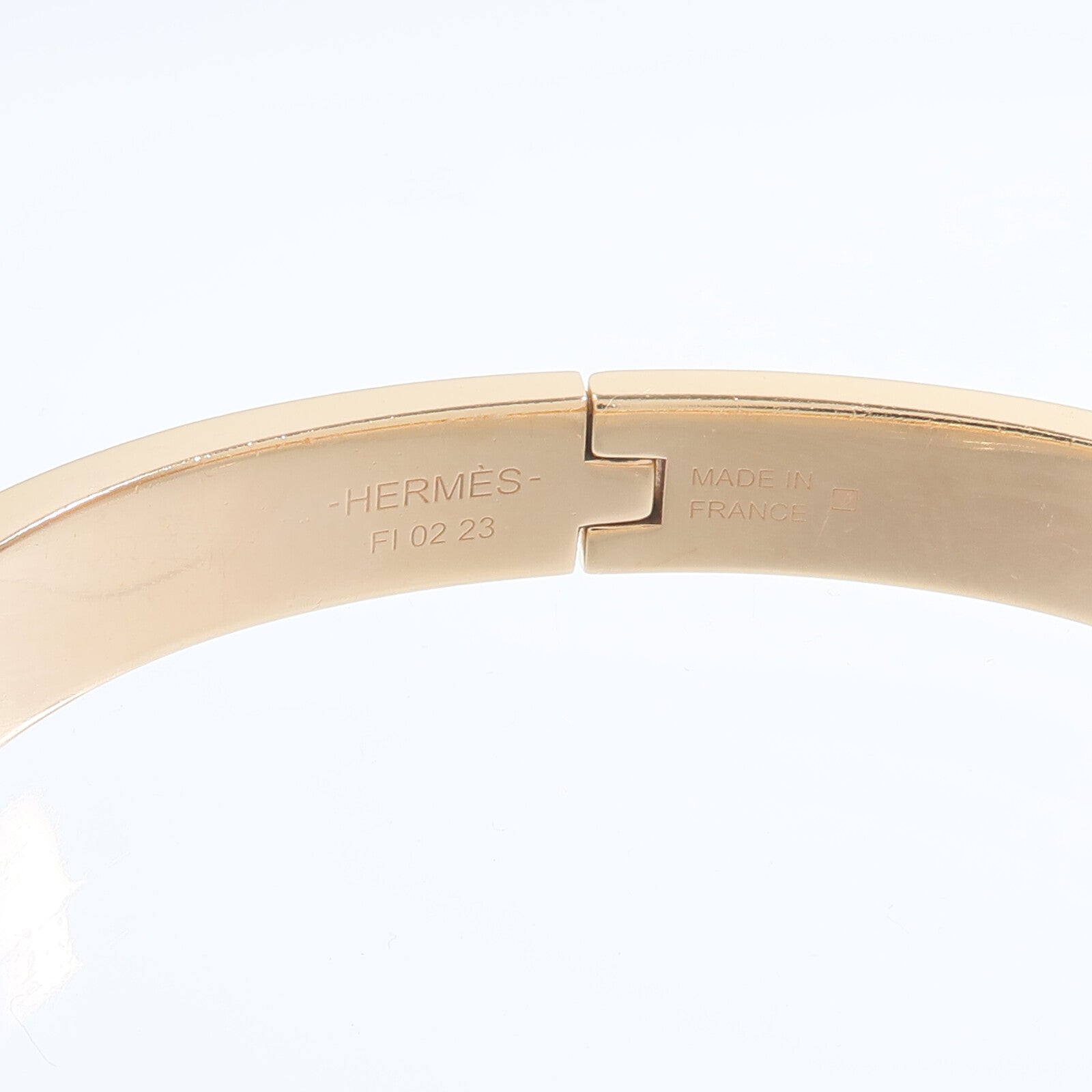 HERMES 金屬/琺瑯Mini Clic Chaine D'Ancre Bracelet手鐲Chai