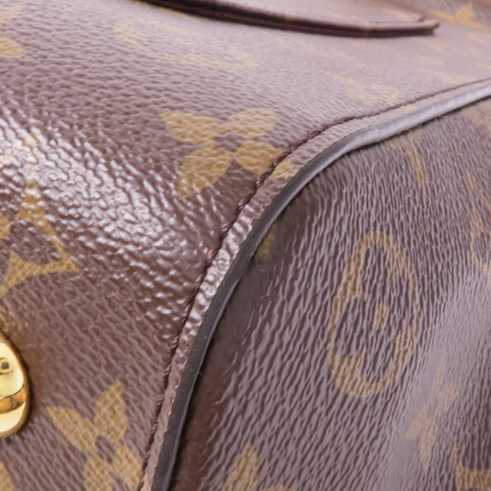 LOUIS VUITTON Monogram Cluny MM金扣手挽肩背兩用袋