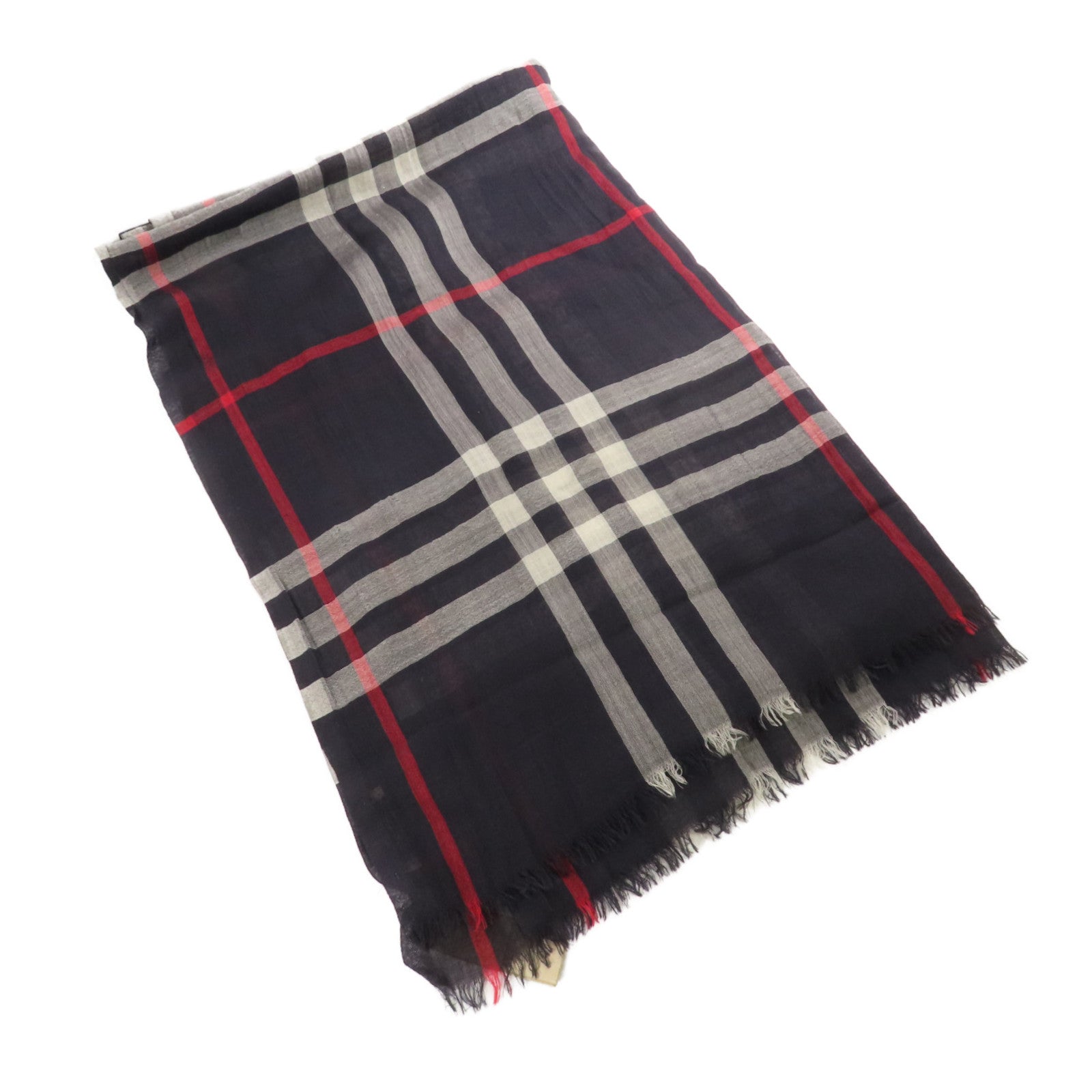 BURBERRY 絲質/羊毛Scarf絲巾