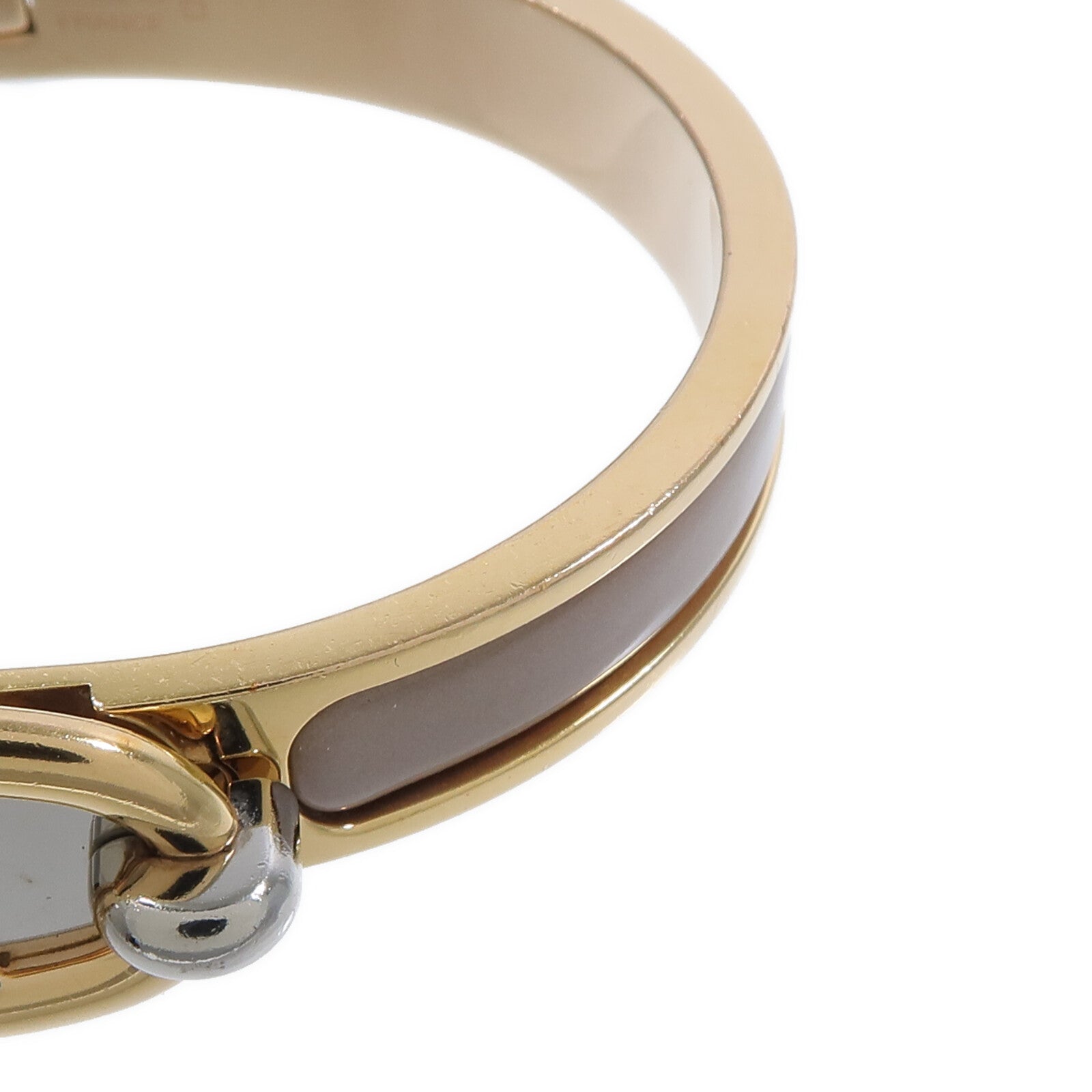 HERMES 金屬/琺瑯Mini Clic Chaine D'Ancre Bracelet手鐲Chai