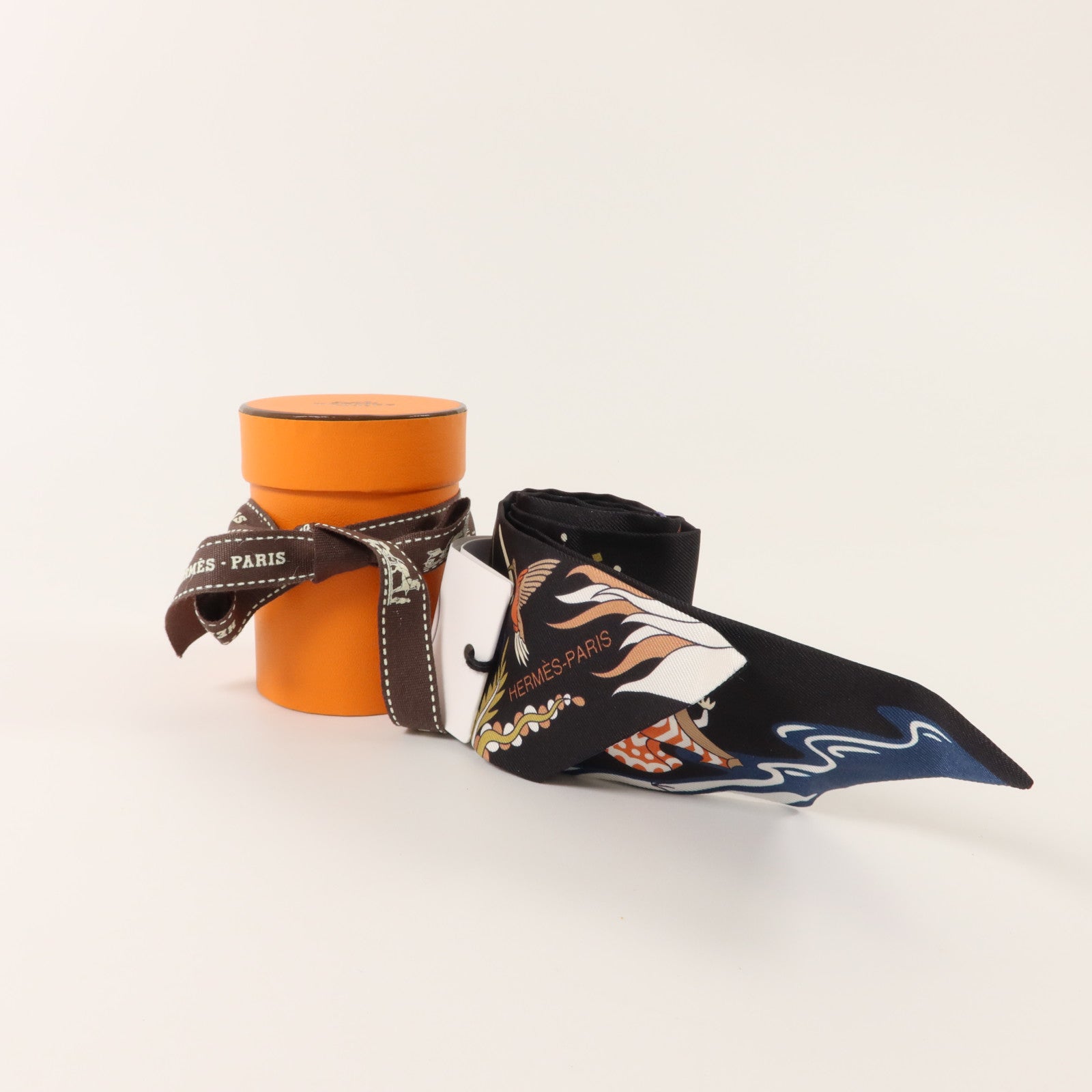 HERMES 絲質Twilly絲巾