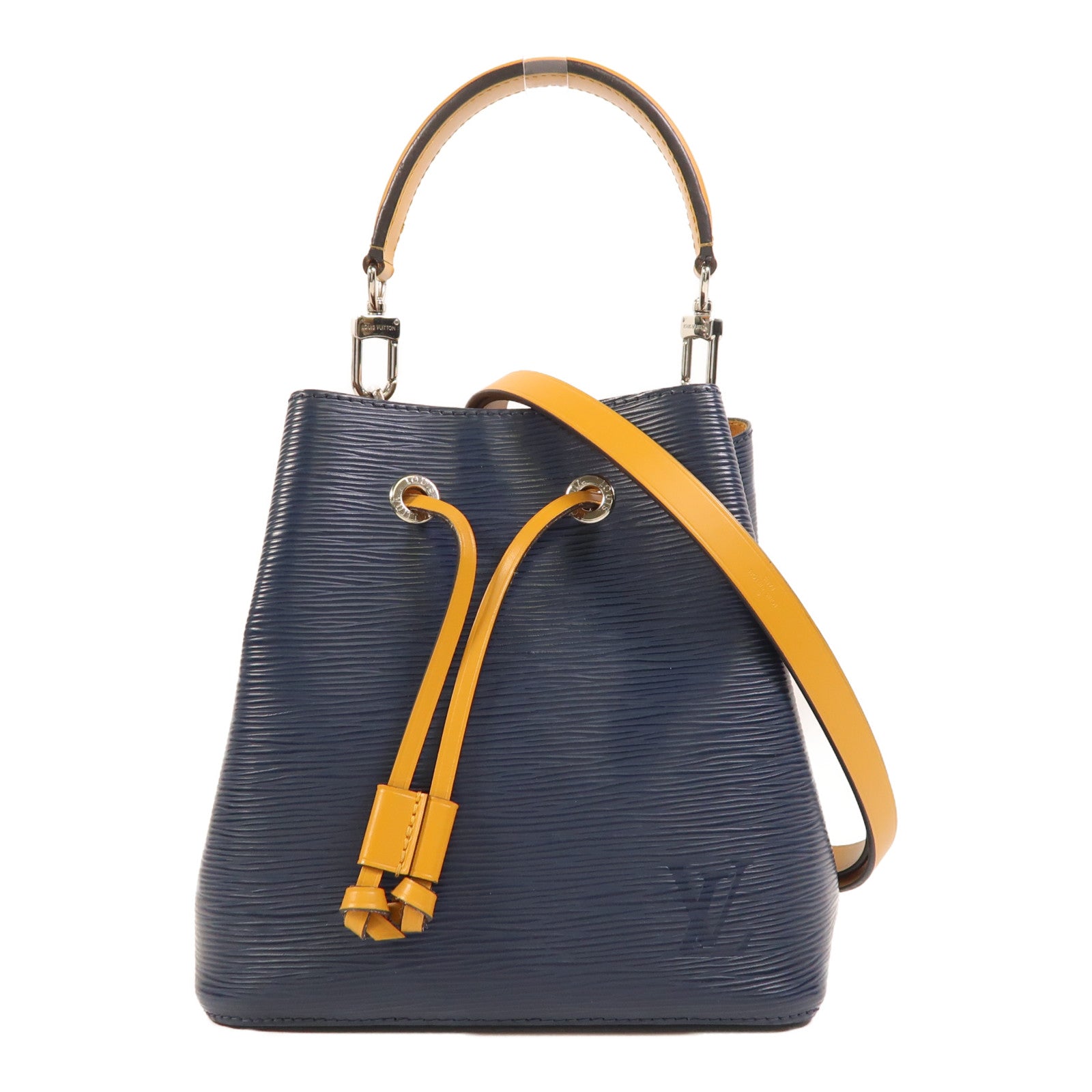 LOUIS VUITTON Epi Neo Noe BB銀扣手挽肩背兩用袋