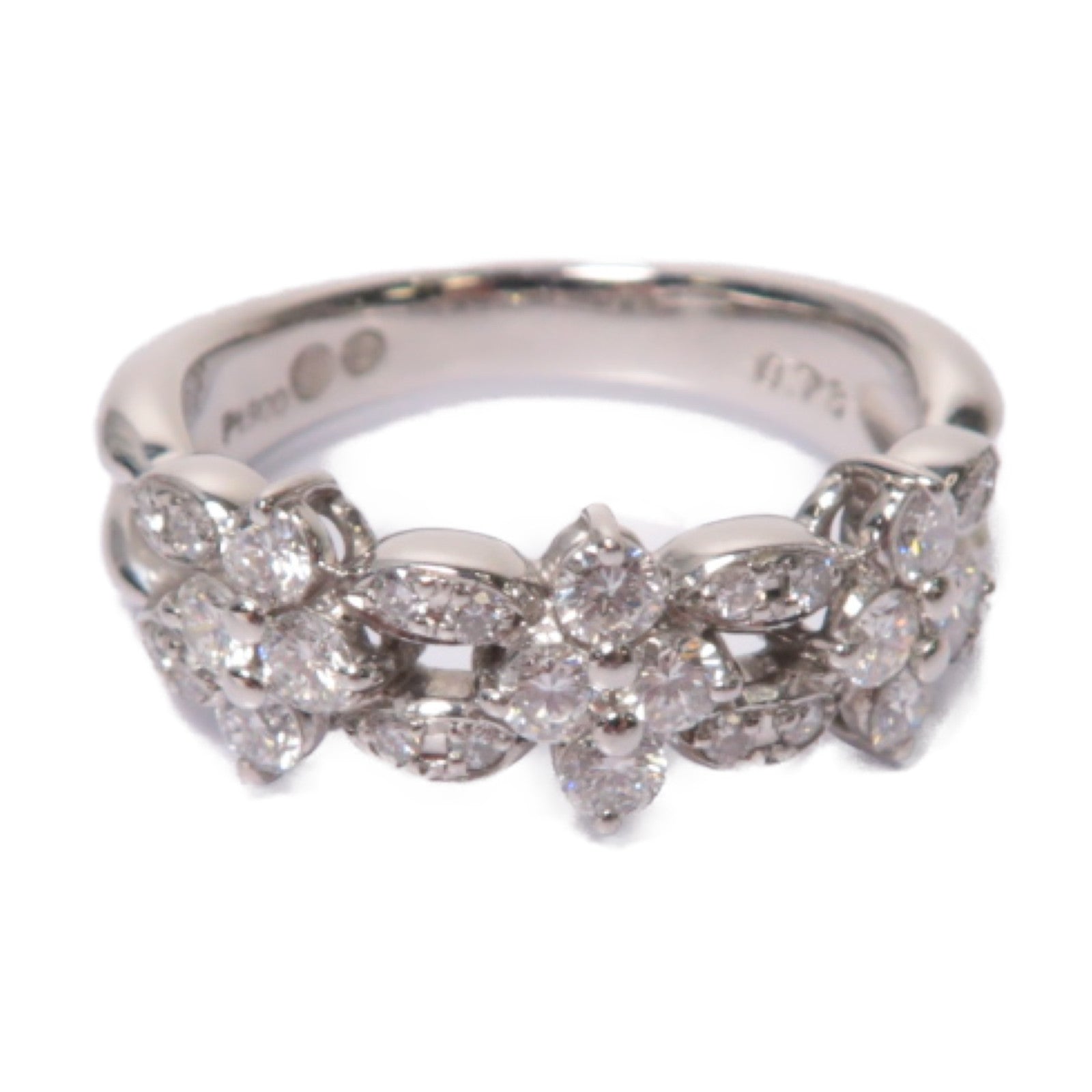 JEWELRY 【激減優惠】PT900鉑金Diamond Ring 0.73ct鑽石戒指US#7