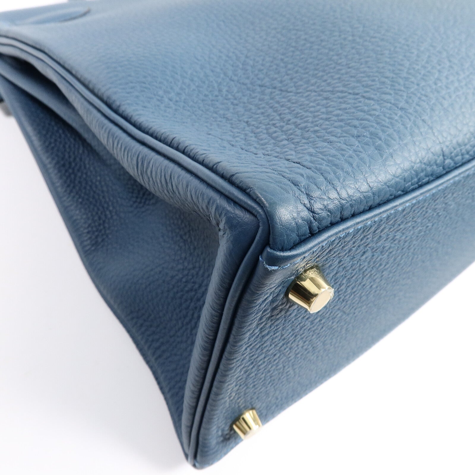 HERMES Togo皮革Kelly 35手挽肩背兩用袋Vert Bosphore