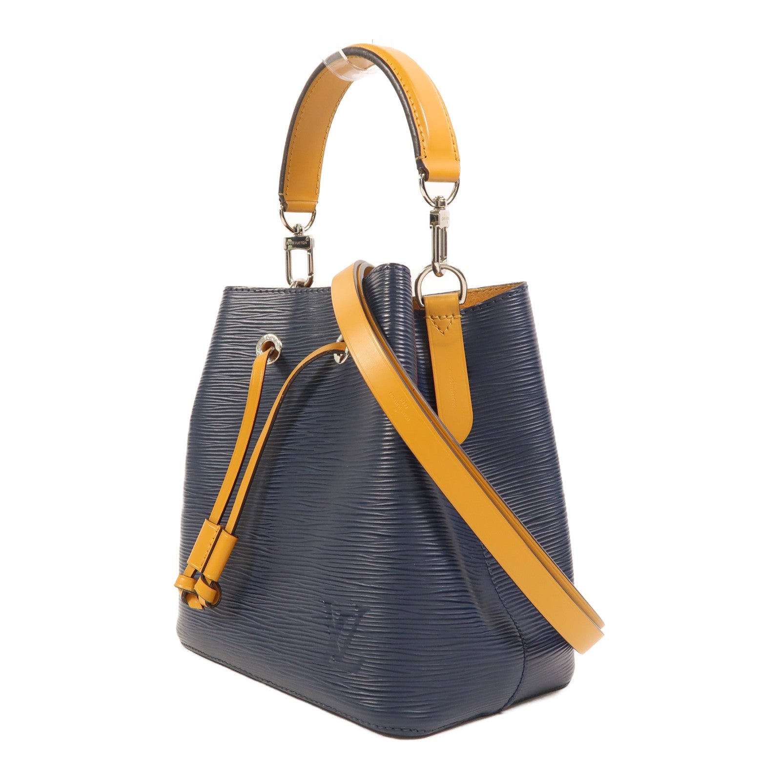 LOUIS VUITTON Epi Neo Noe BB銀扣手挽肩背兩用袋