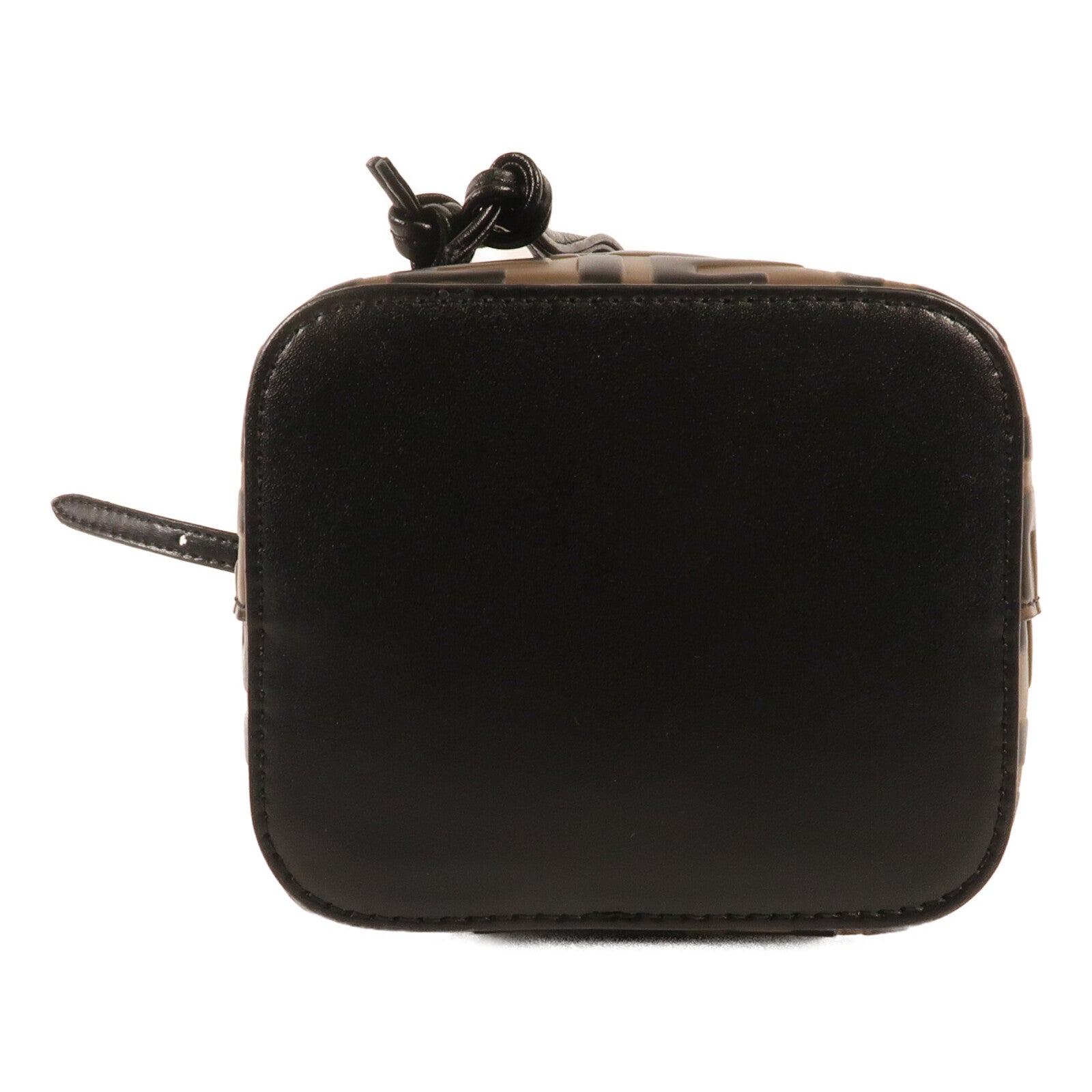 FENDI 牛皮皮革Mini Mon Tresor金扣手挽肩背兩用袋