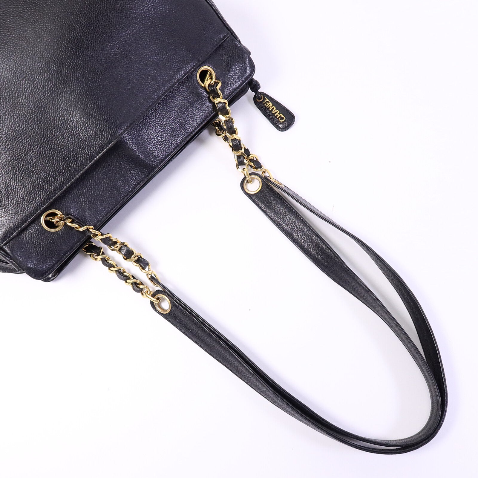CHANEL 牛皮皮革Vintage Tote Bag肩背袋