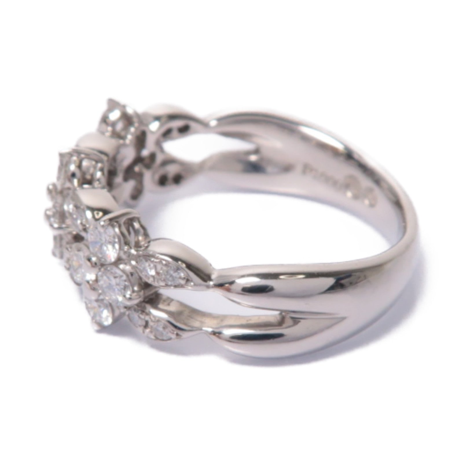 JEWELRY 【激減優惠】PT900鉑金Diamond Ring 0.73ct鑽石戒指US#7