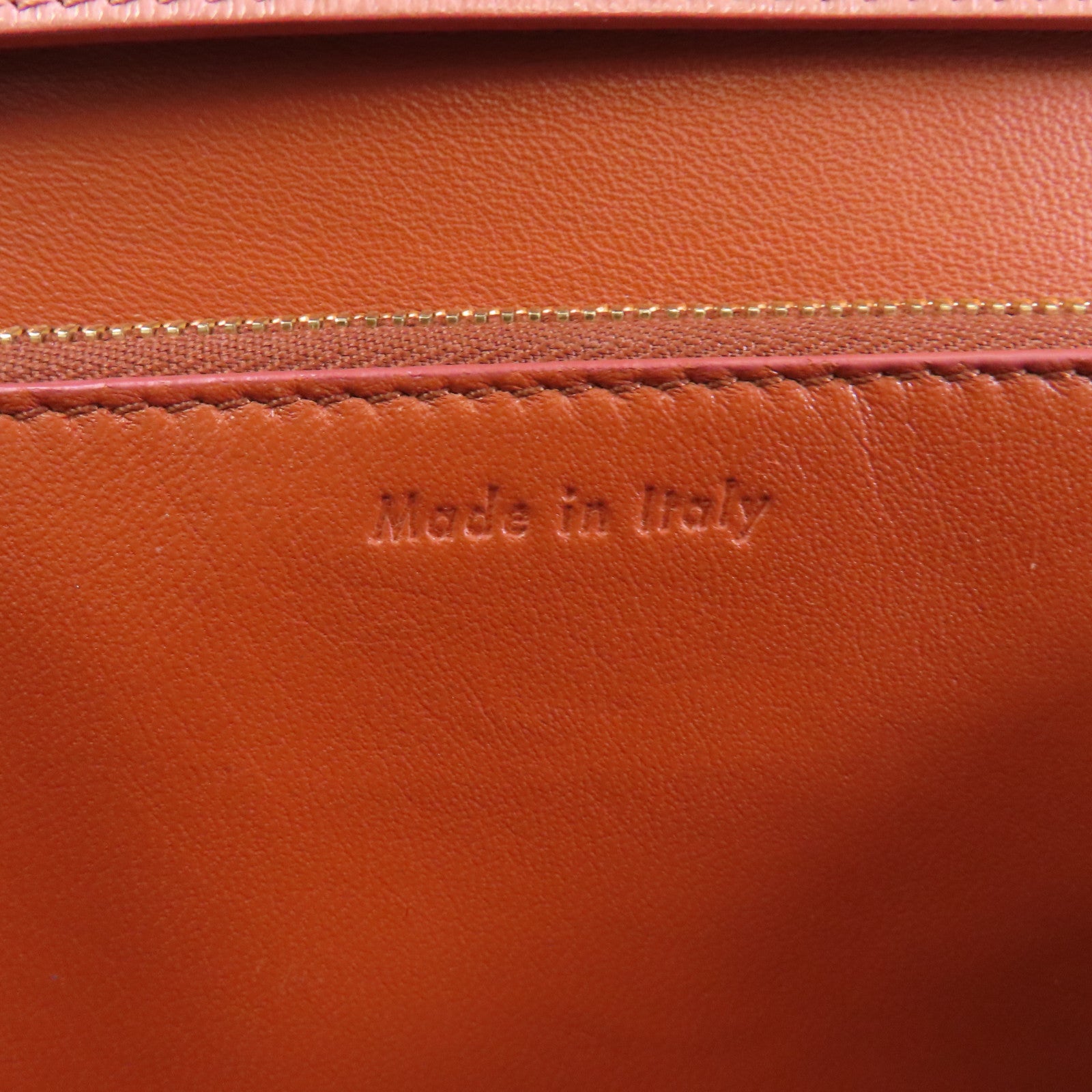 CELINE 【激減優惠】牛皮皮革Celine Box金扣肩背袋粉紅色