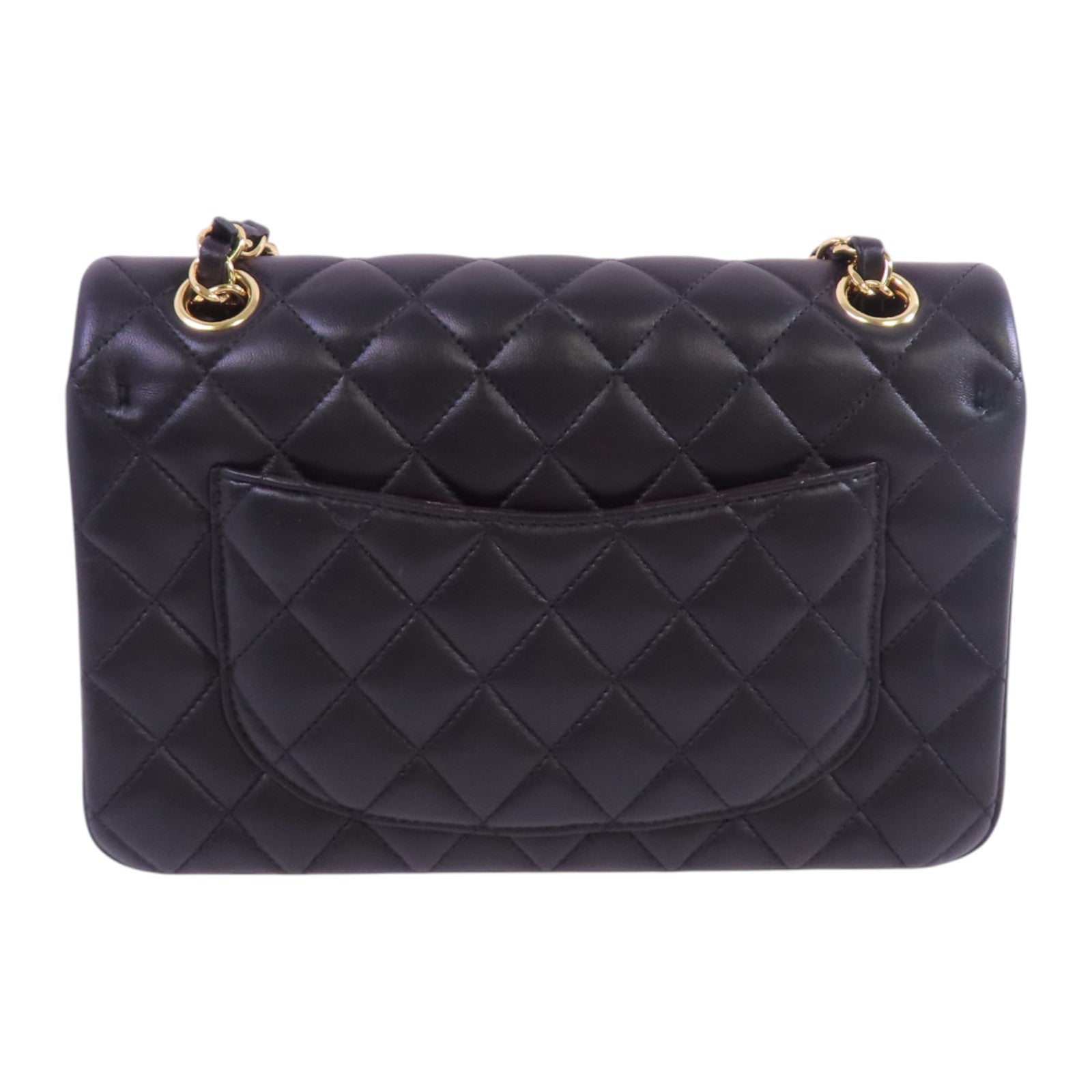CHANEL 牛皮皮革Classic 23金扣鏈帶肩背袋