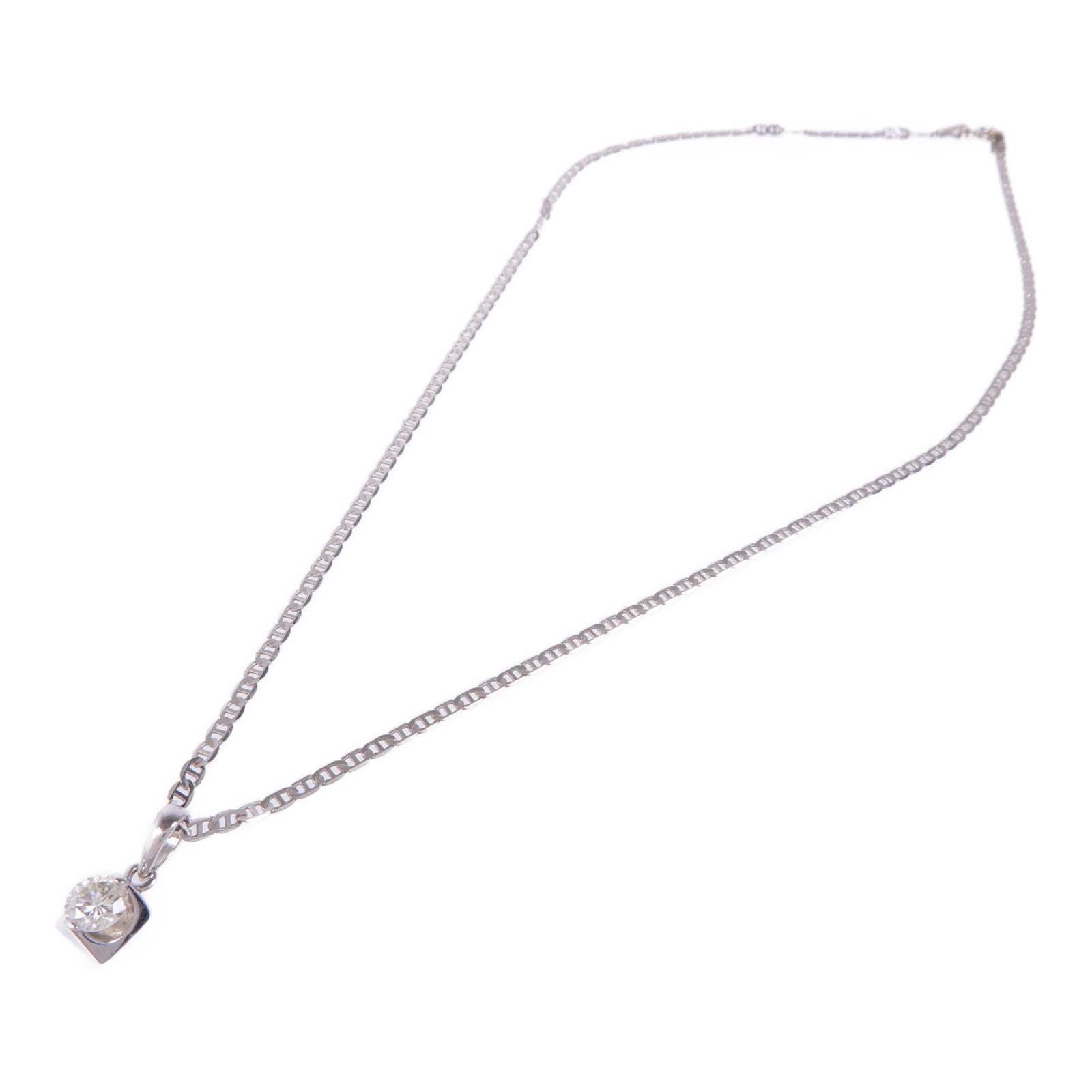 JEWELRY Diamond Necklace Accessories 18K White Gold